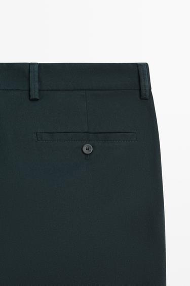 Slim fit pants — NAVY BLUE 7