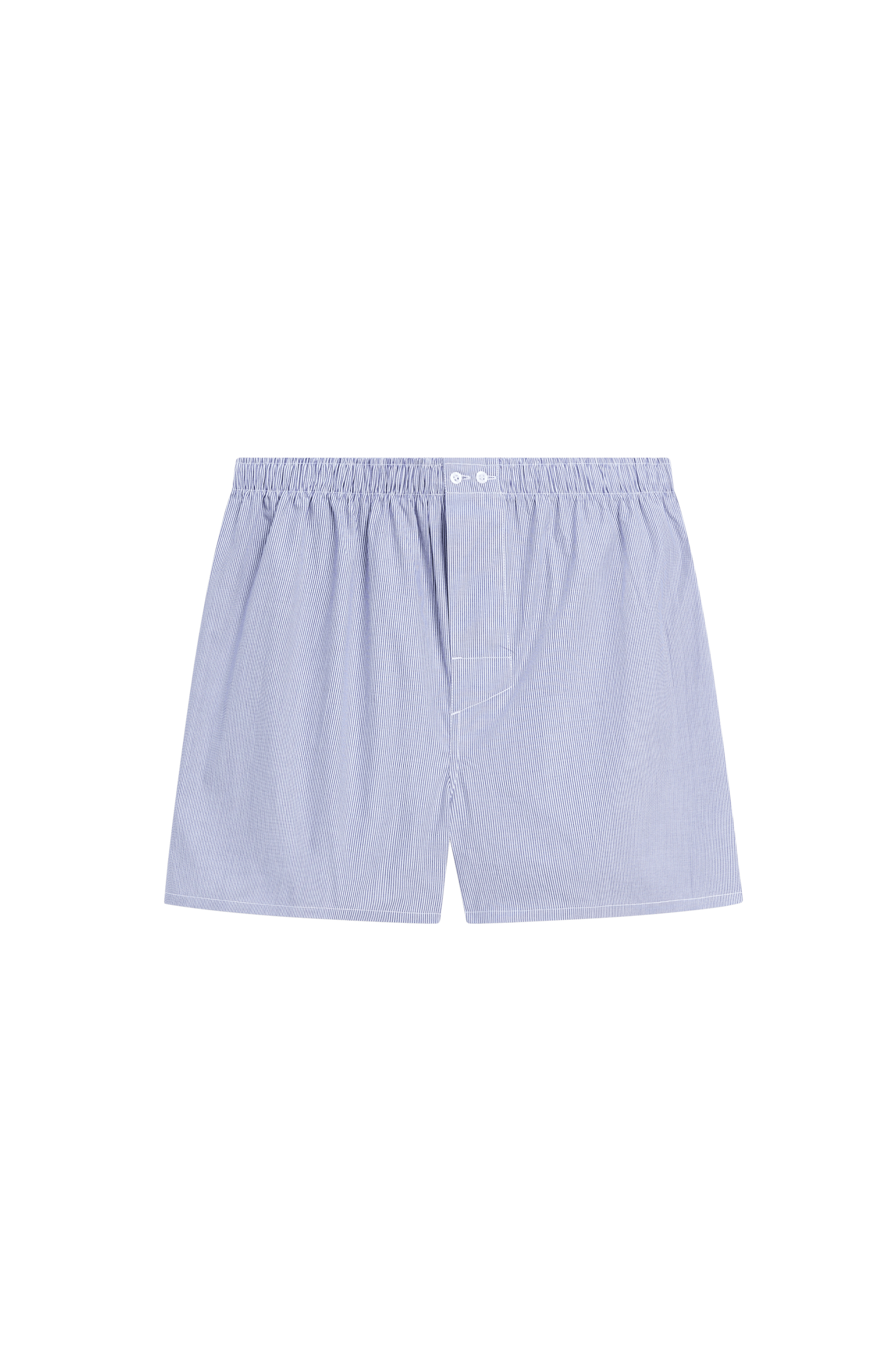 Massimo Dutti Çizgili %100 pamuklu boxer görsel 4