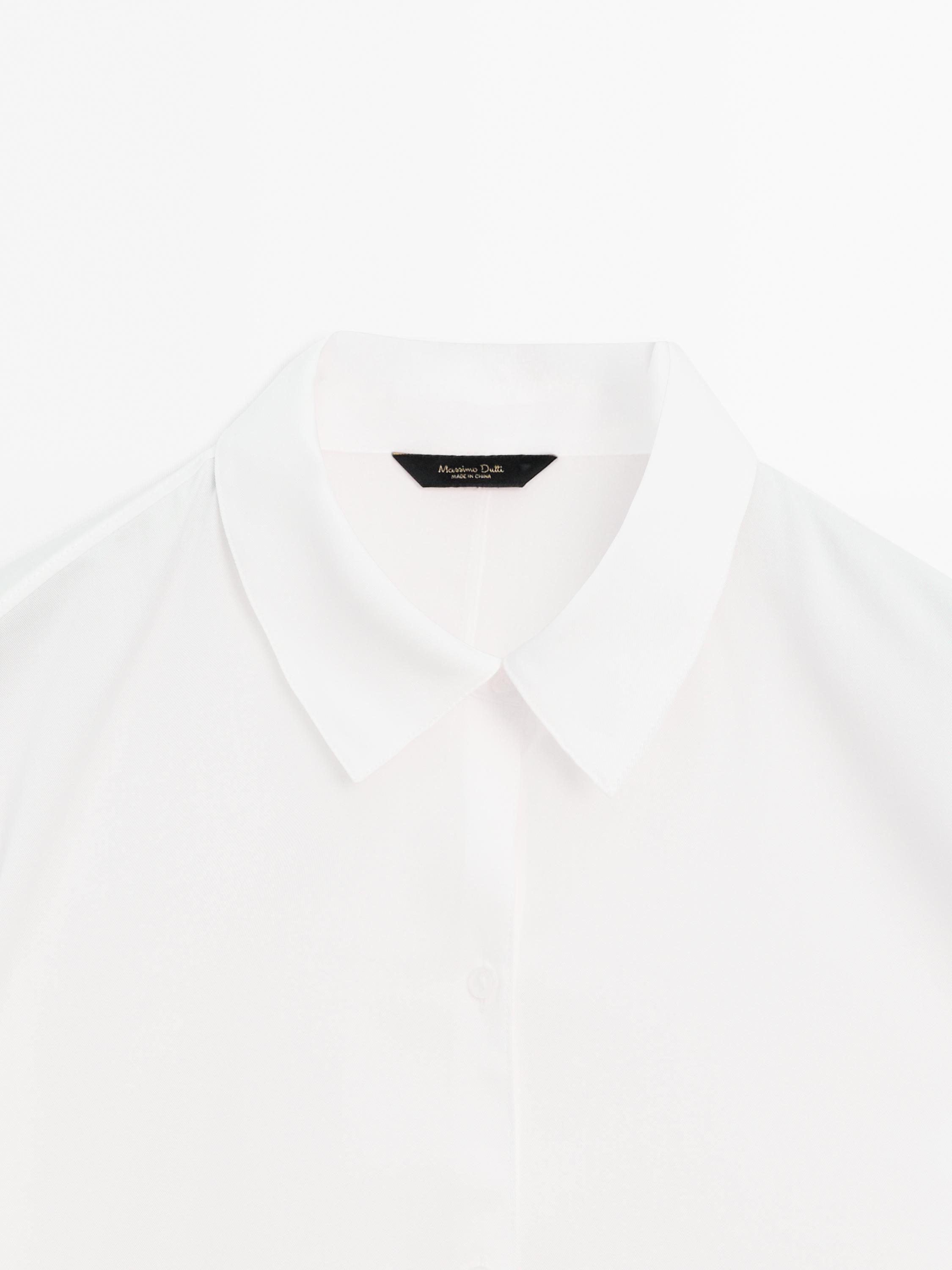 Lightweight regular fit 100% lyocell shirt