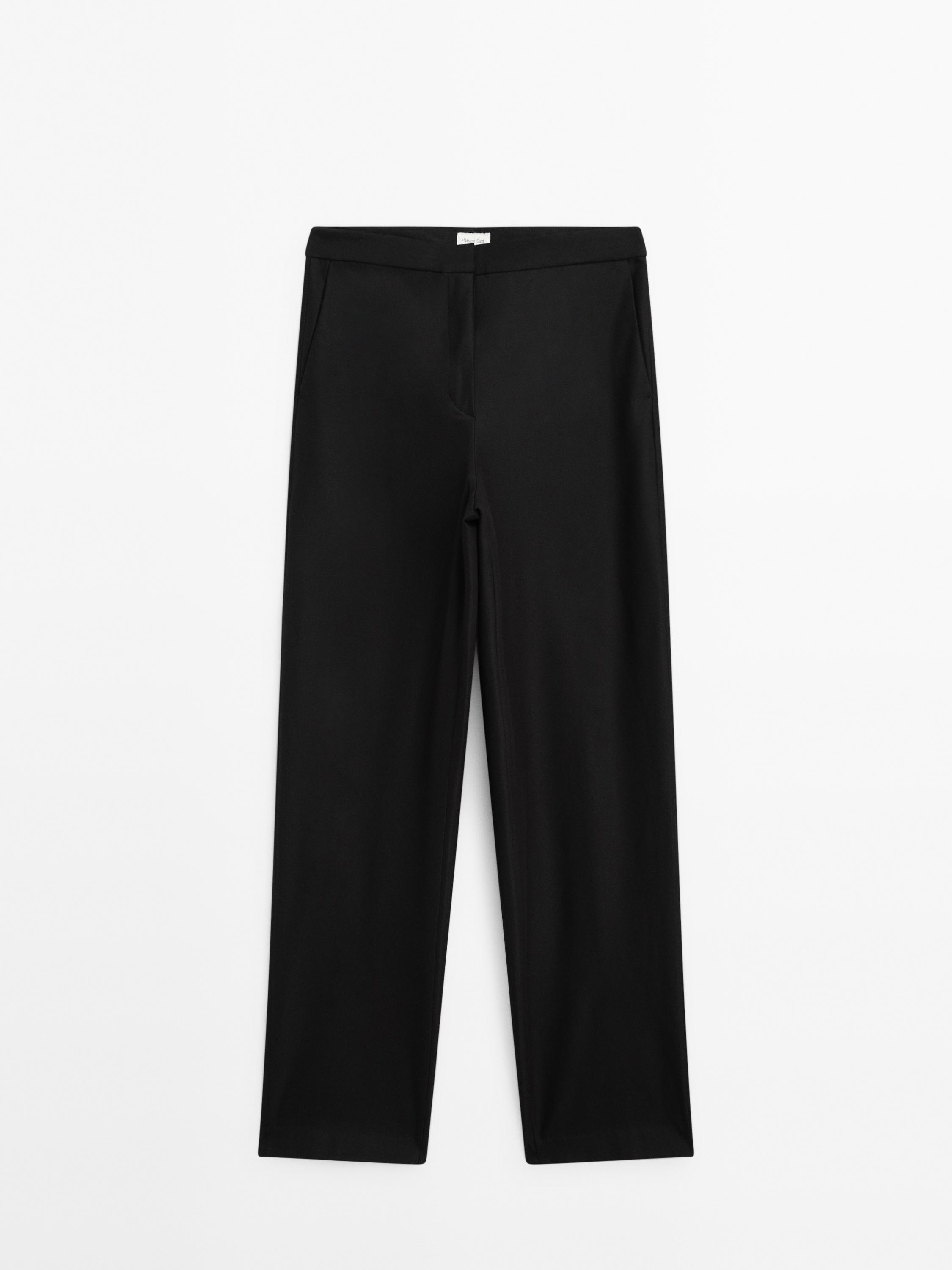 Cotton blend suit trousers - Limited Edition