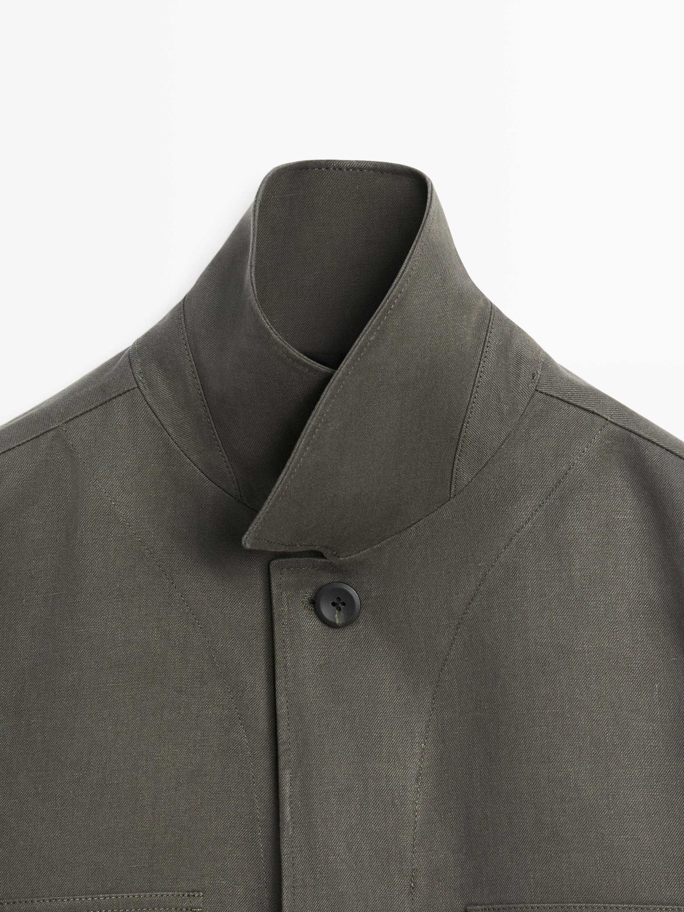 Keten cepli ince ceket