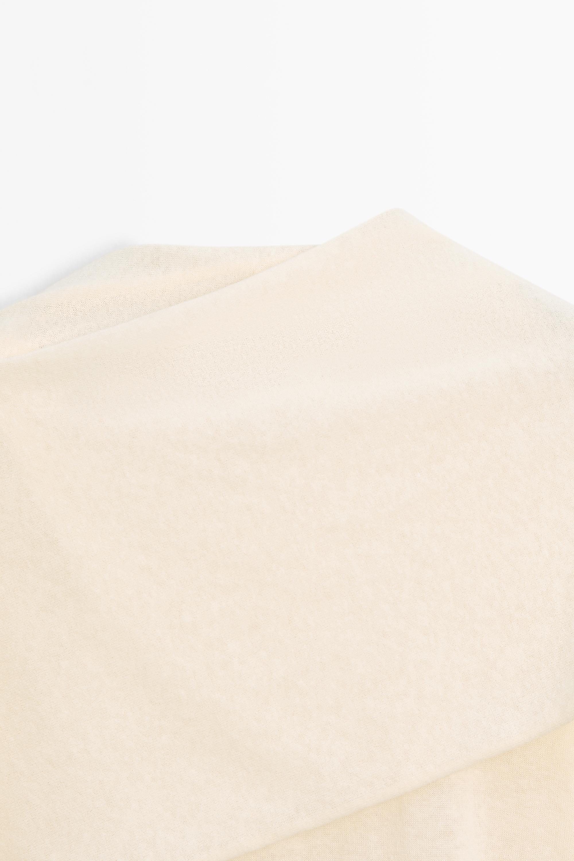 Total look flowing tunic dress — Vanilla