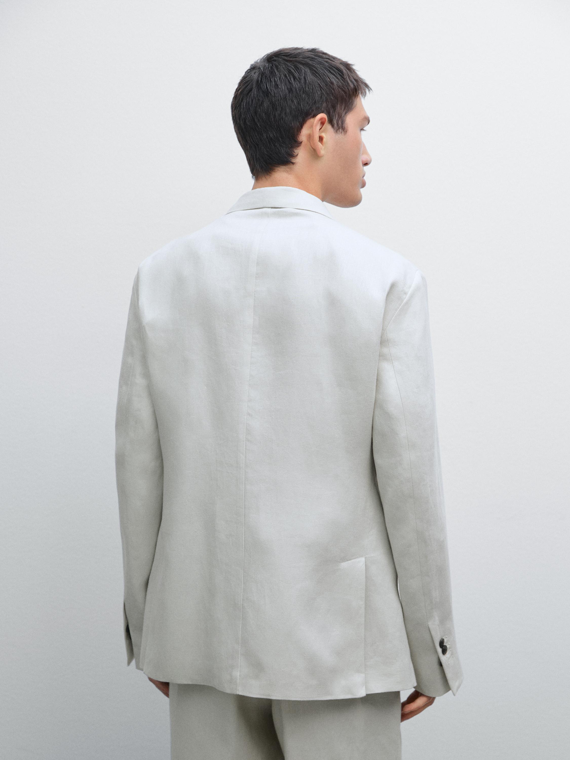 Americana traje 100% lino