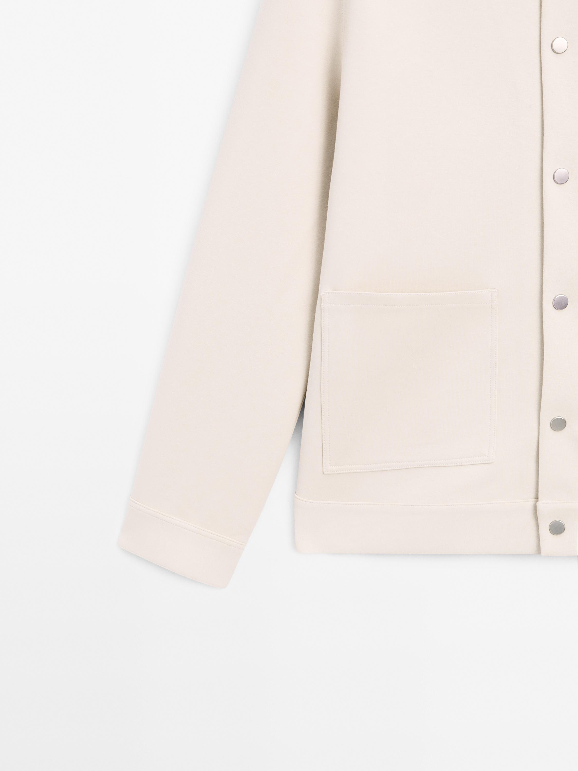Cotton blend jacket