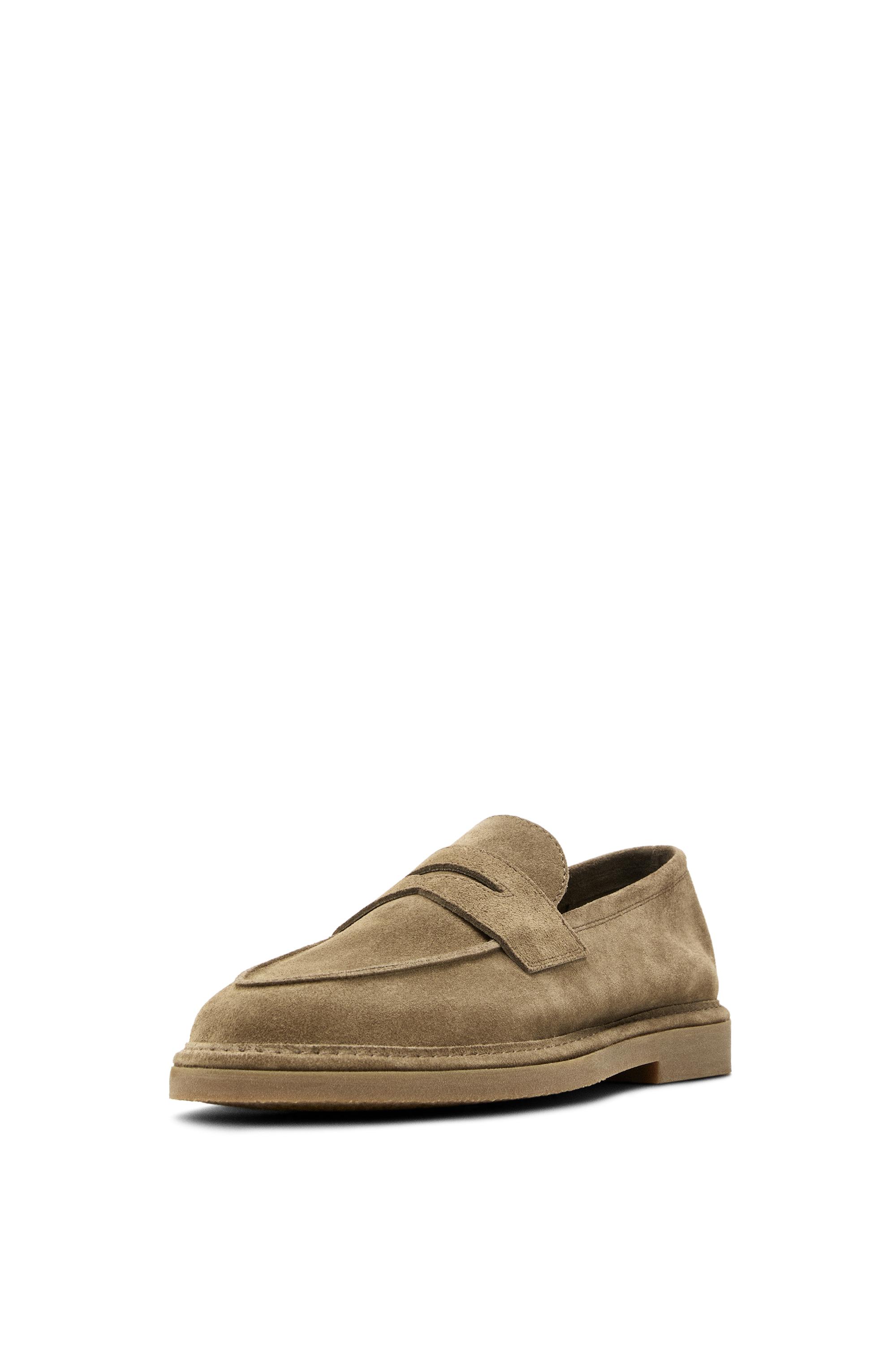 Penny loafers — STONE