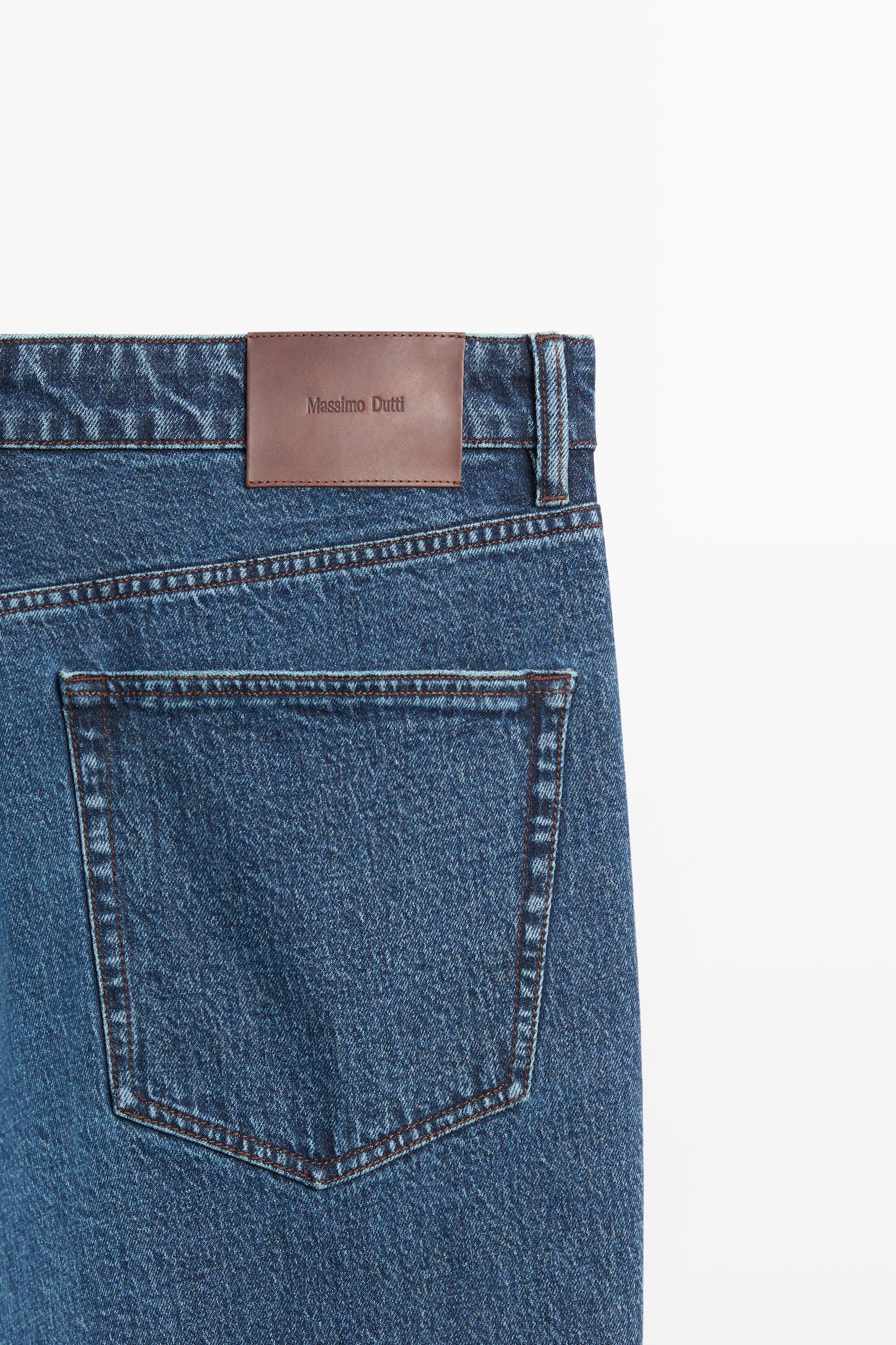 Tapered fit jeans — DEEP BLUE