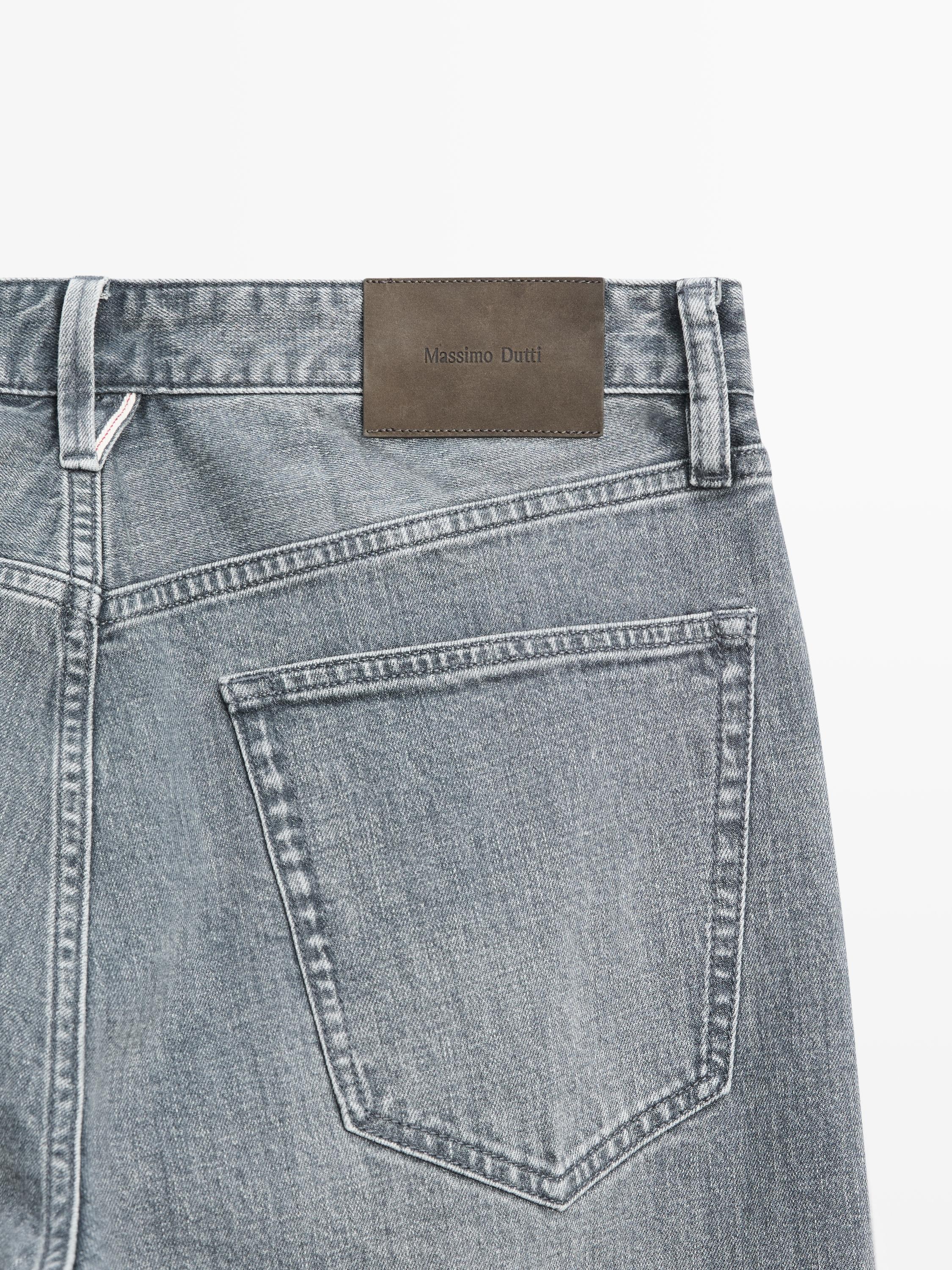 Selvedge fit jeans — GREY