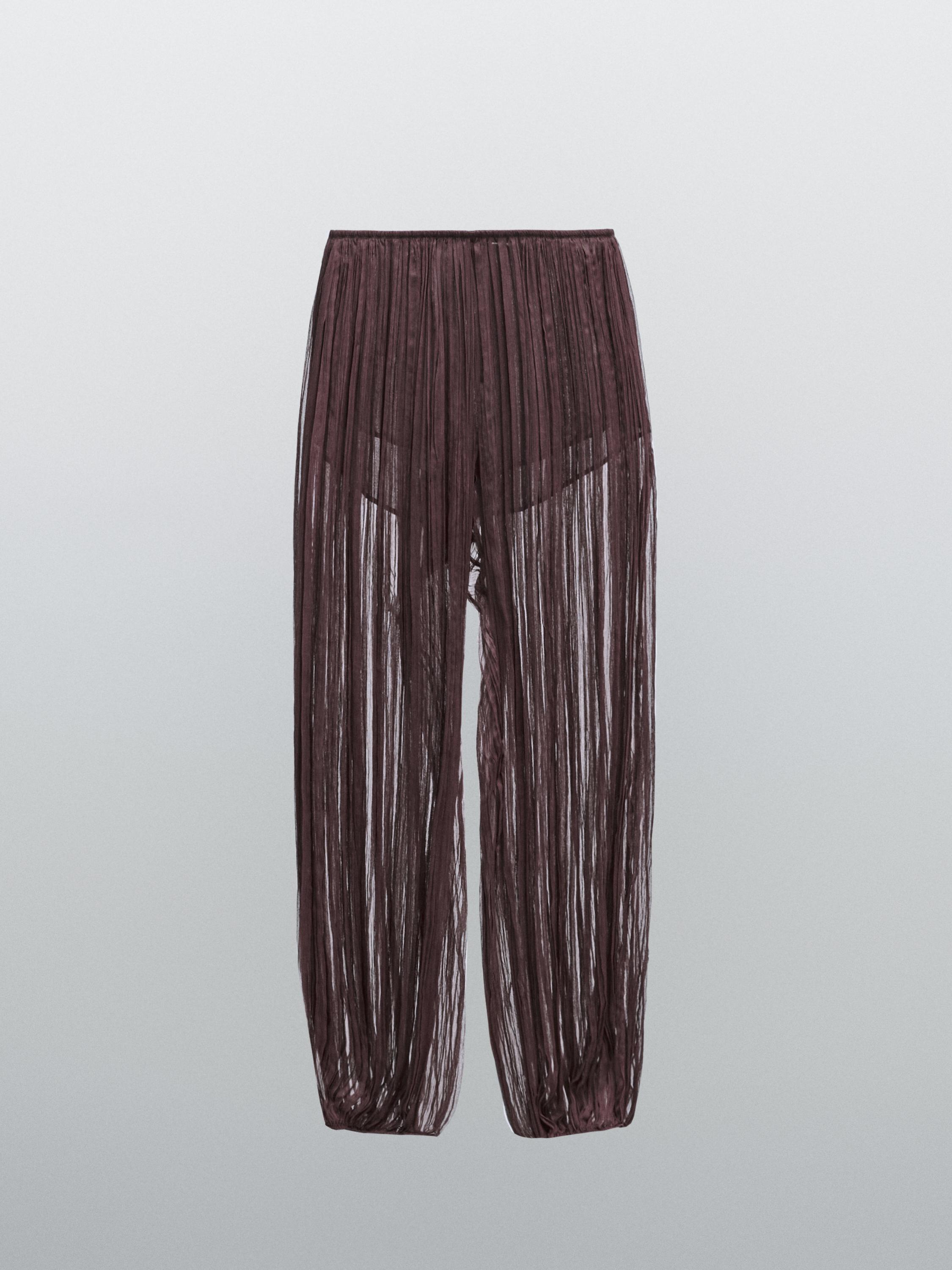 Flowing pleated balloon trousers - STUDIO