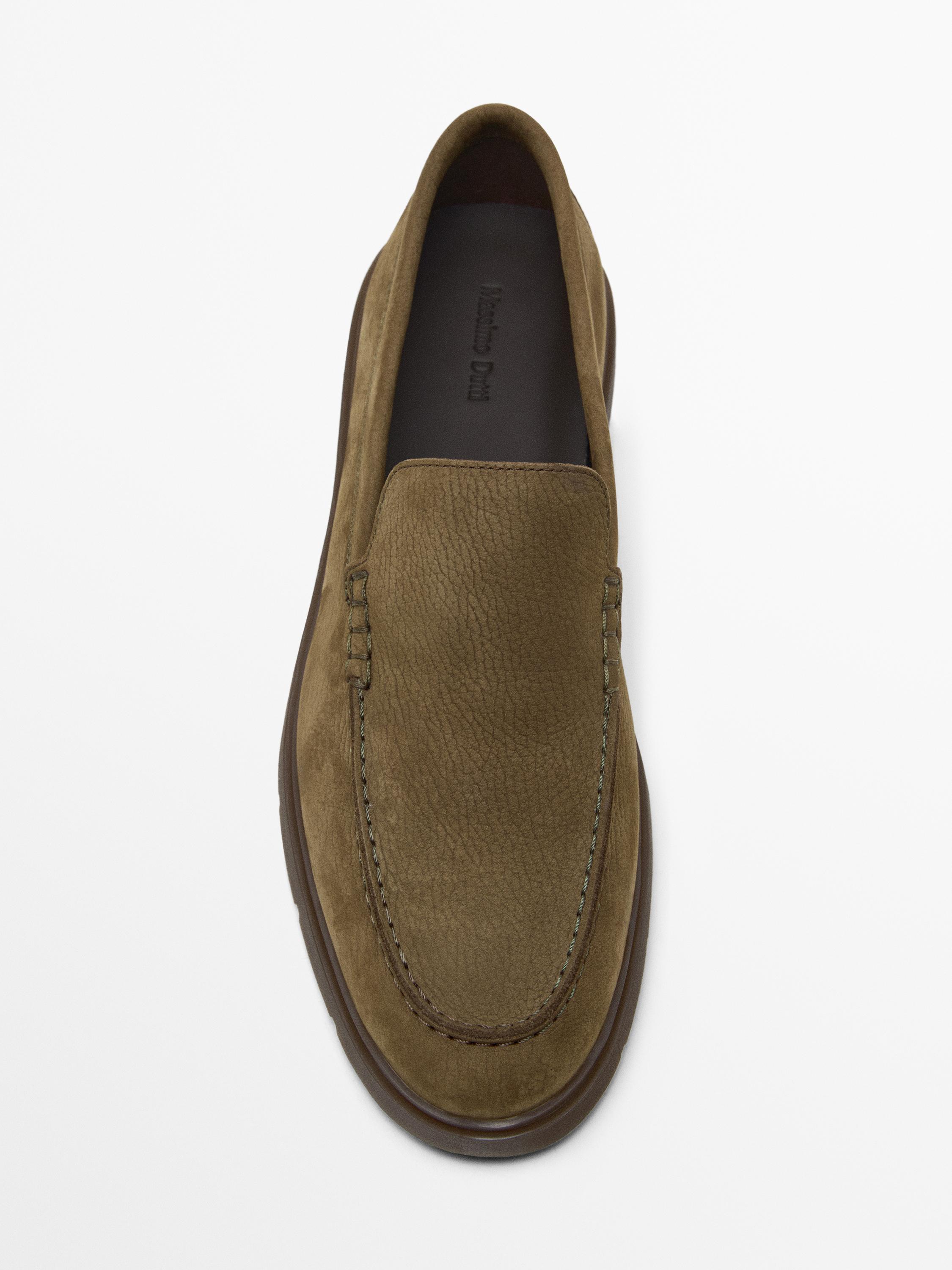 Nubuck loafers