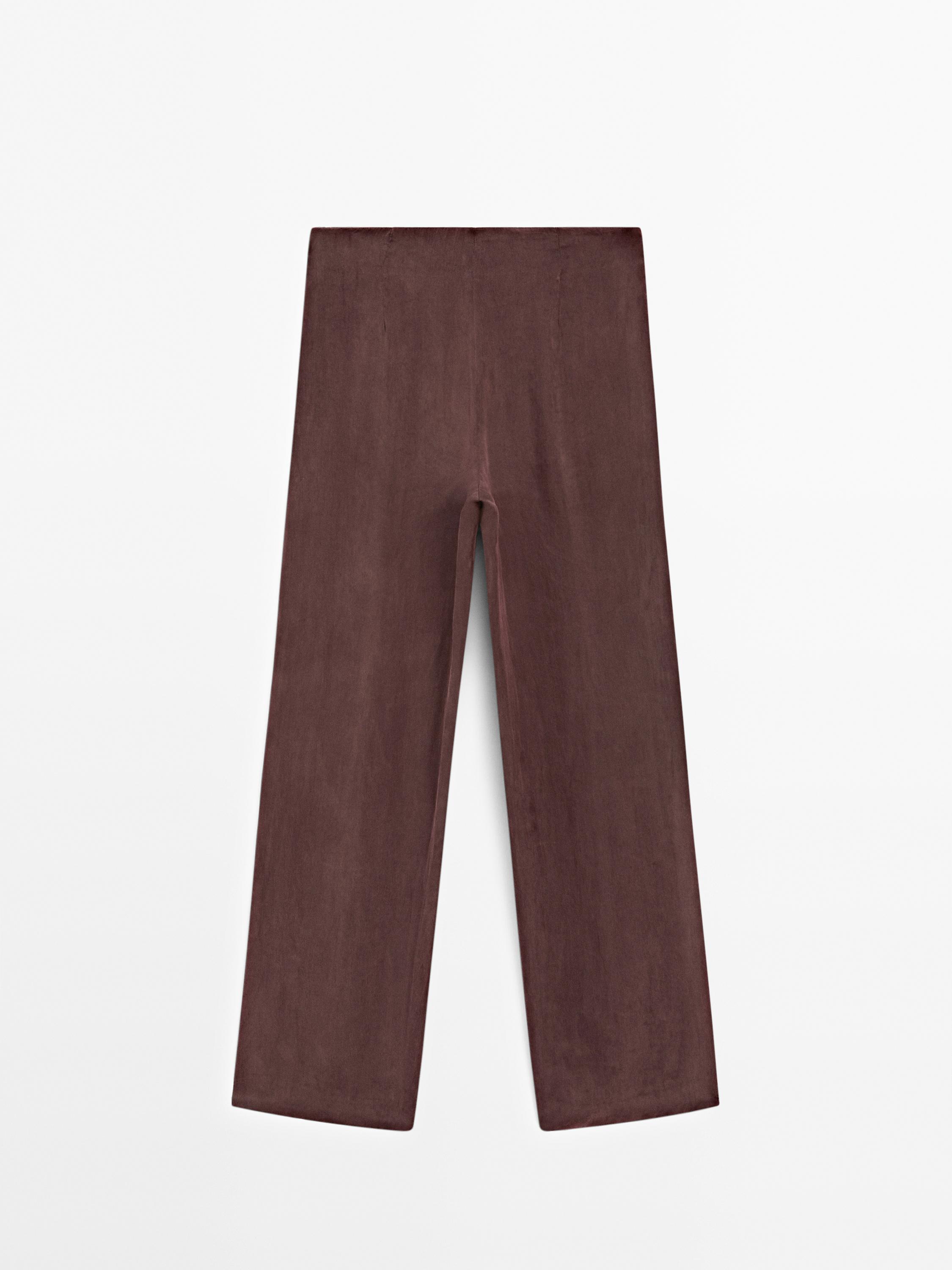 Flowing barrel fit co-ord trousers