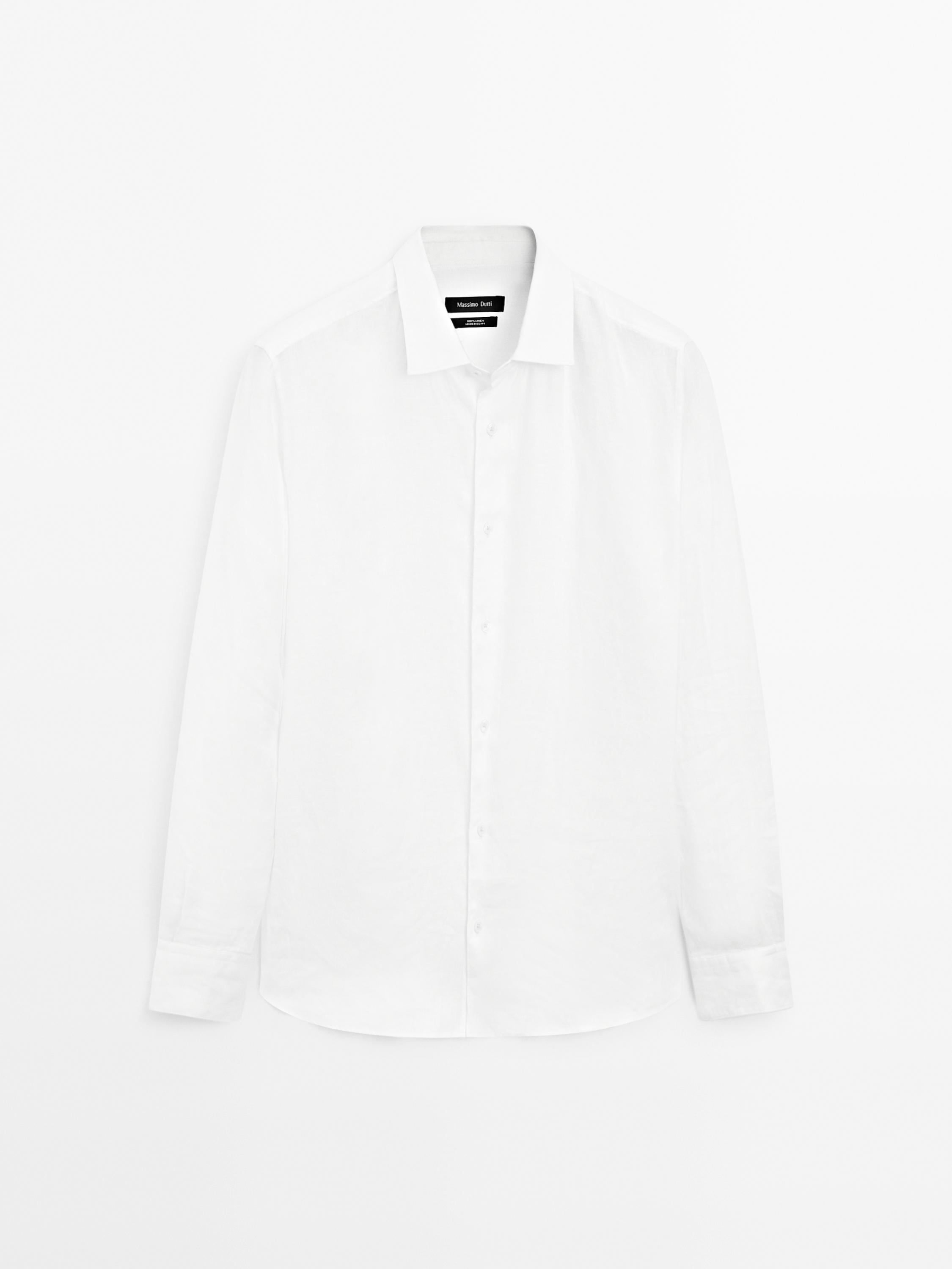 Camisa regular fit twill ligero