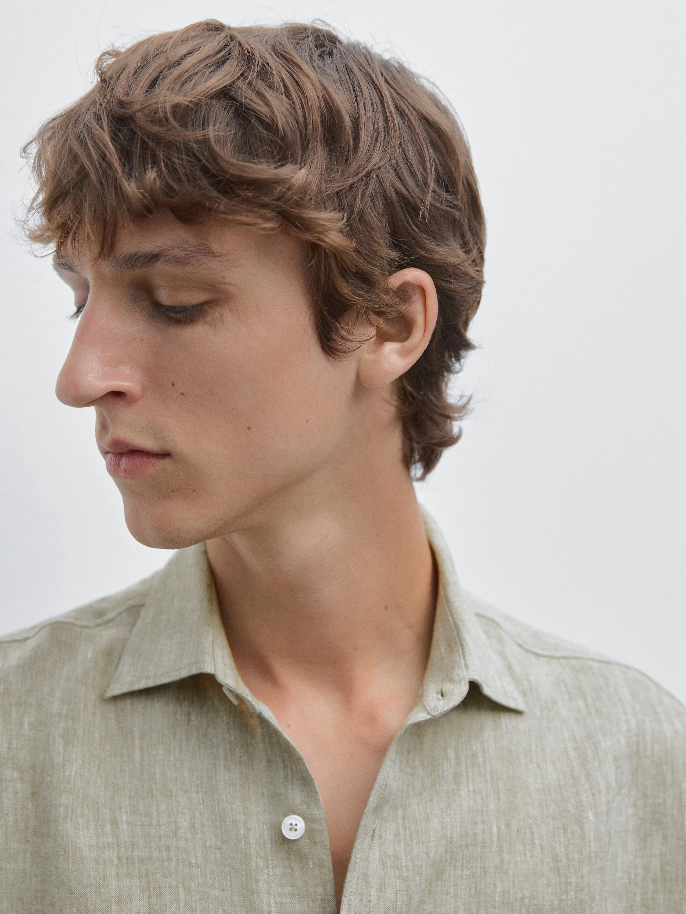 Regular-fit shirt with pocket