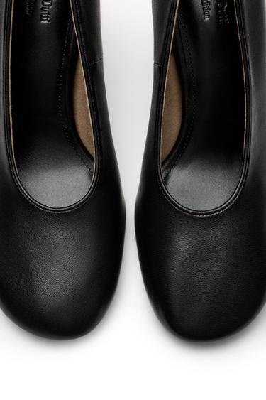 Leather heel shoe - LIMITED EDITION — BLACK 9