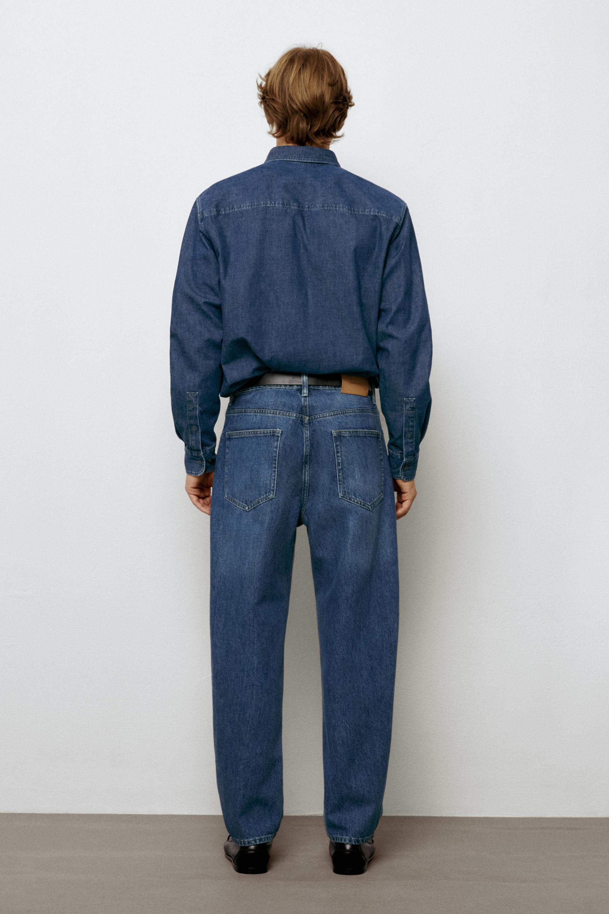 Barrel fit jeans — BLUE