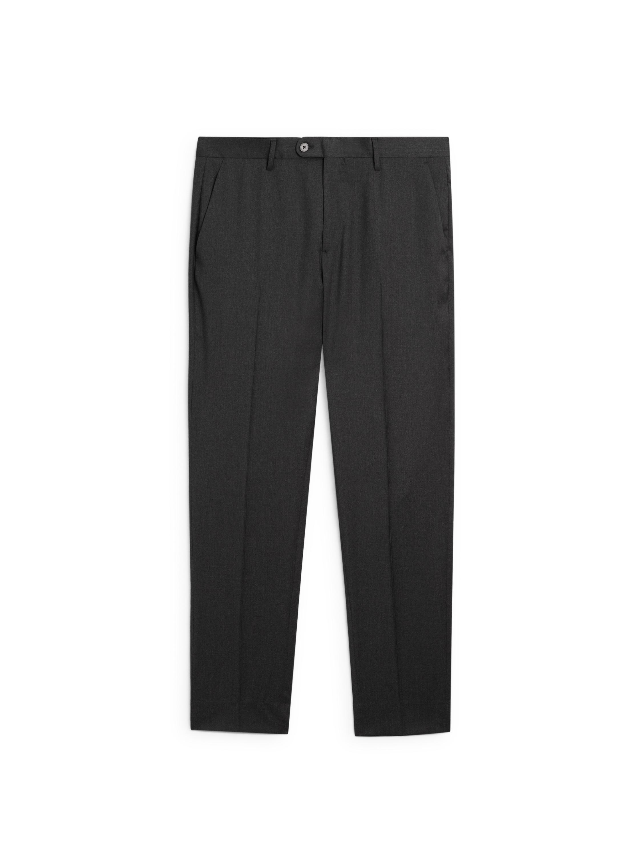 Cold wool suit trousers — CHARCOAL