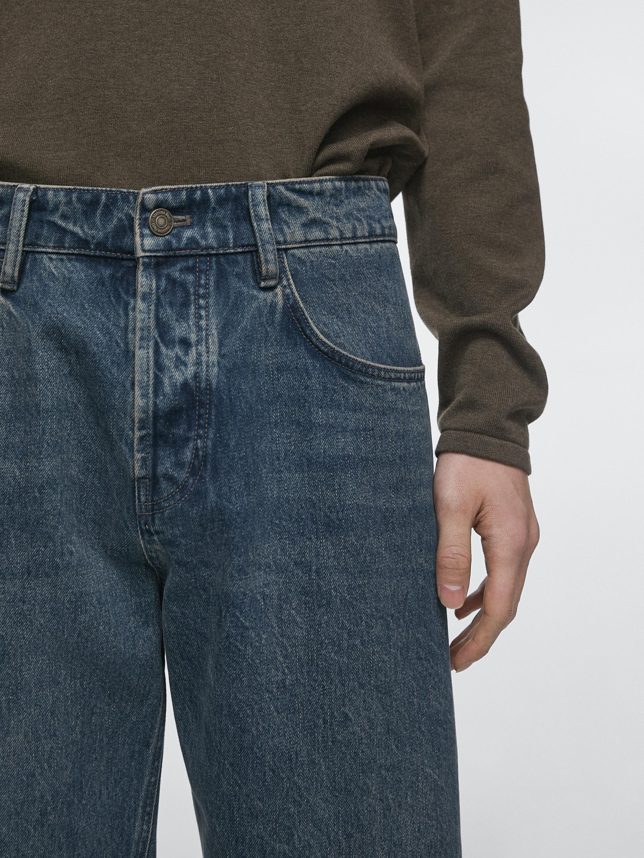Wide-leg jeans — MEDIUM BLUE