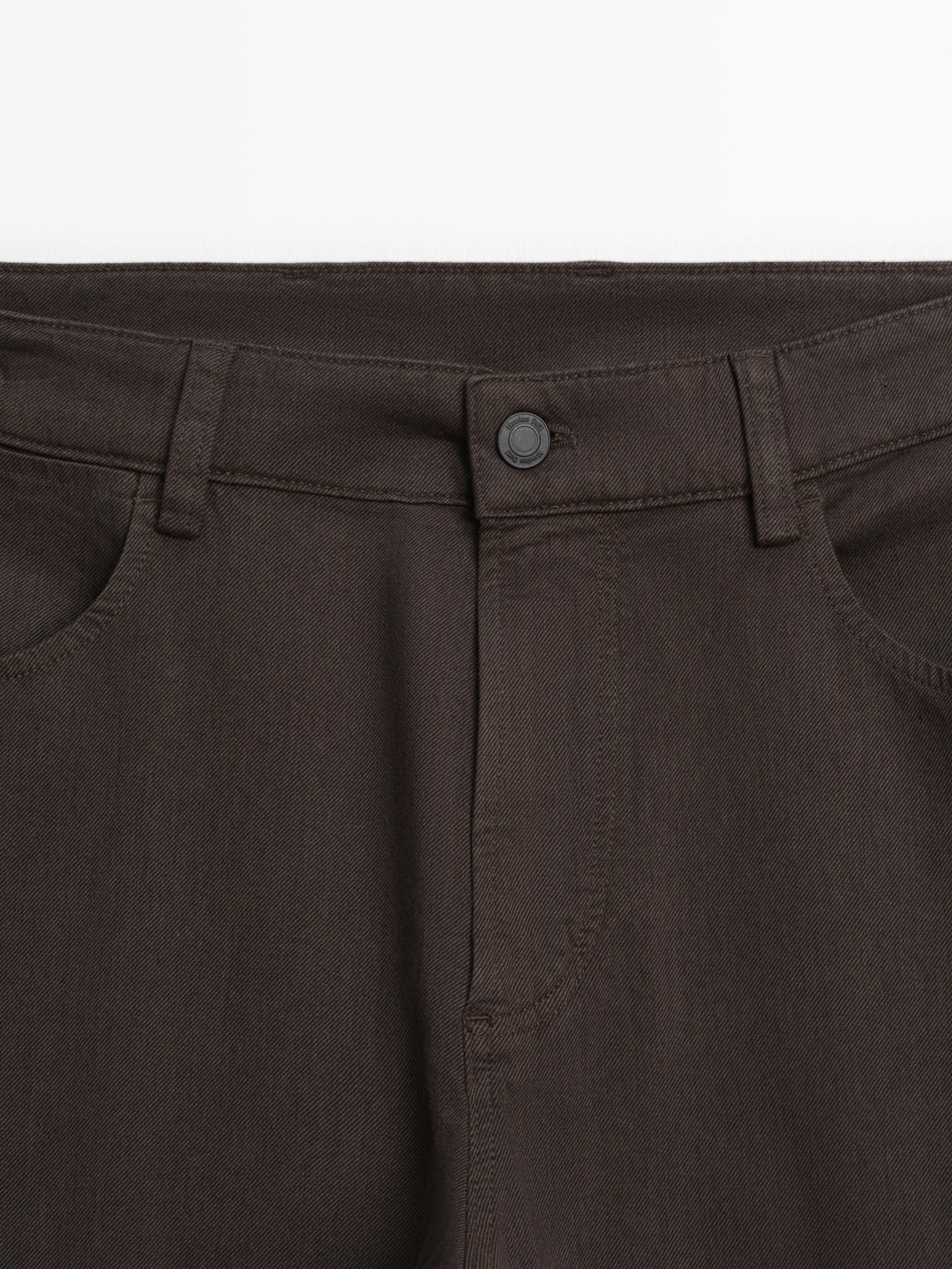 Hlače slim fit od trapera