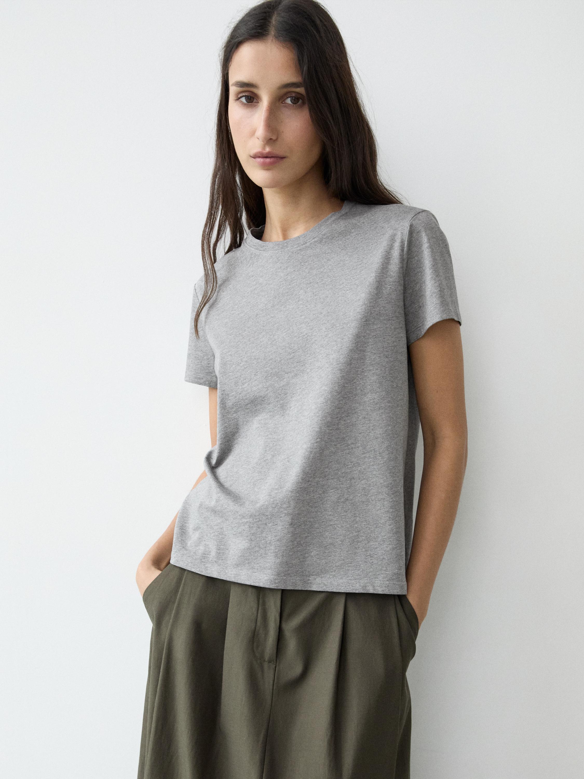 100% cotton short sleeve knit T-shirt