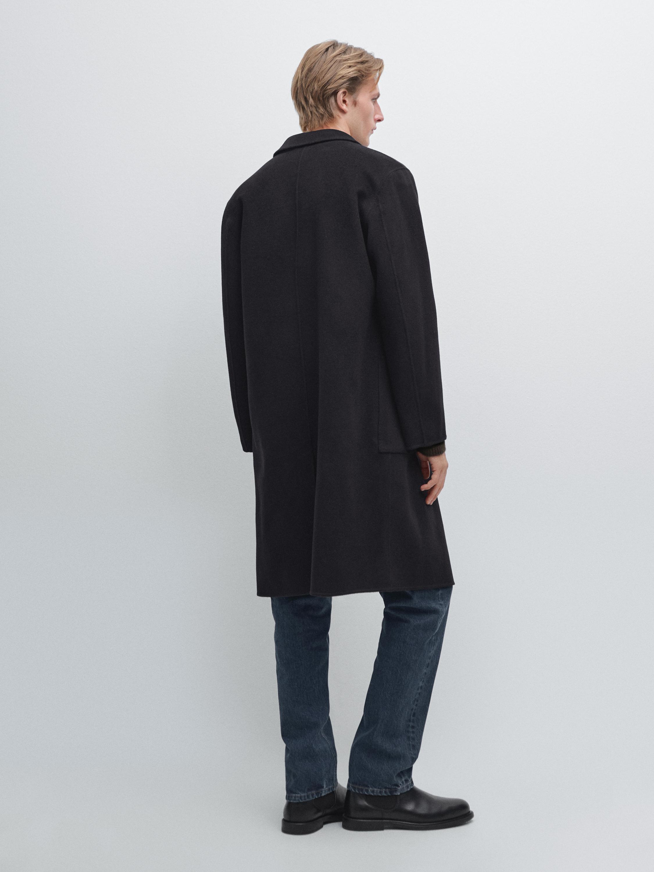 Abrigo largo 100% cashmere
