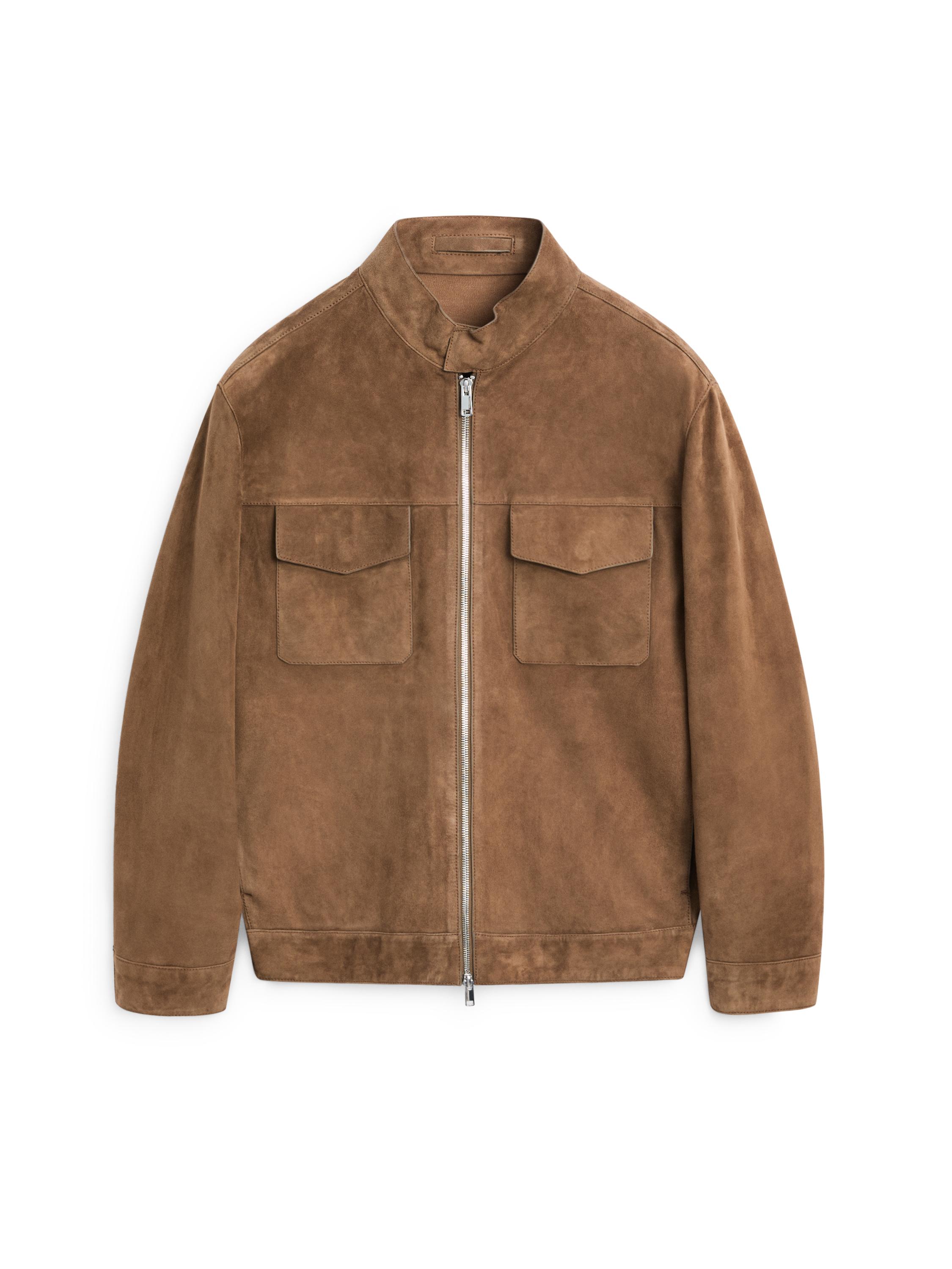 Suede leather jacket — OCHRE