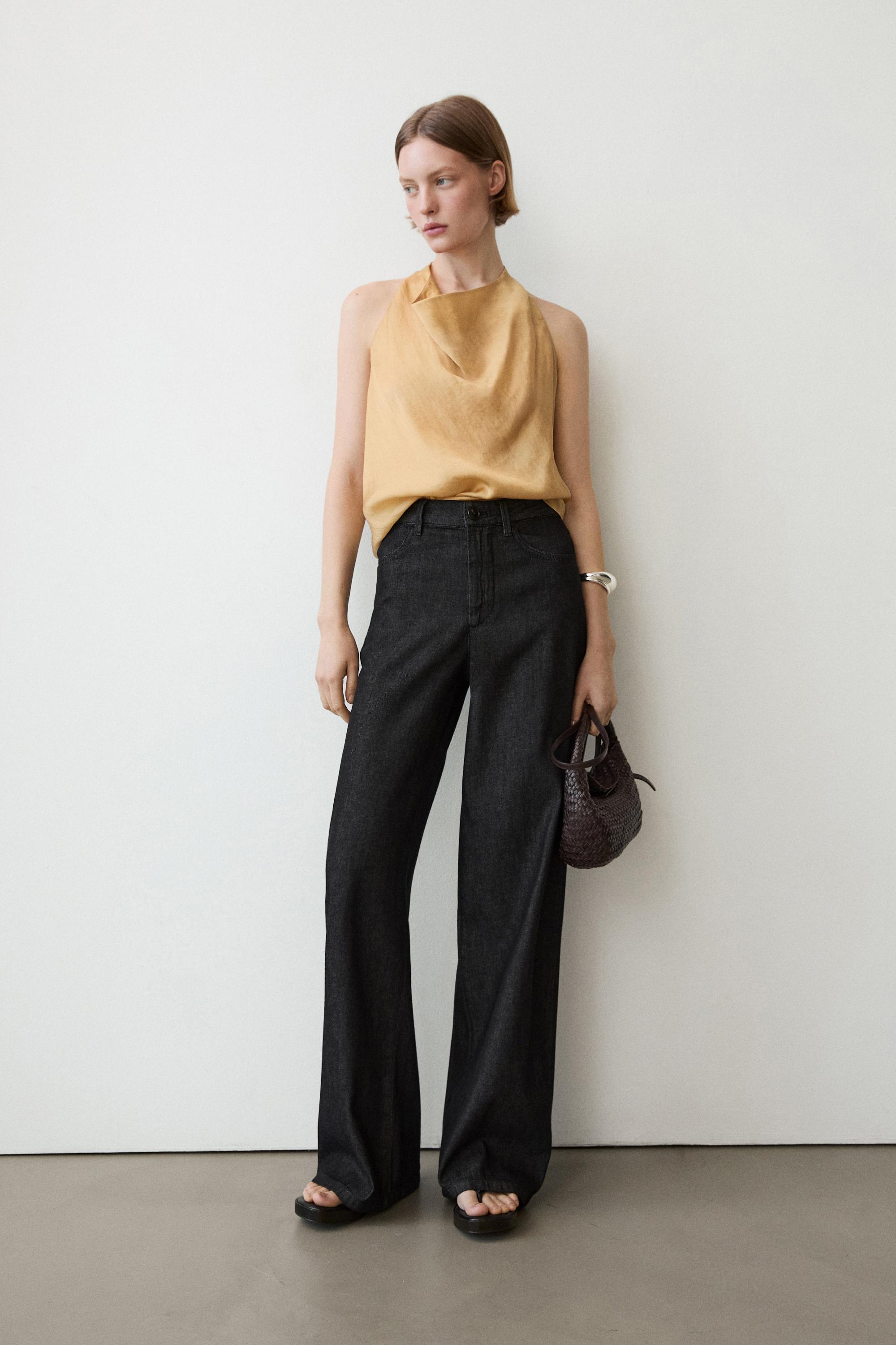 Barrel fit jeans — BLACK