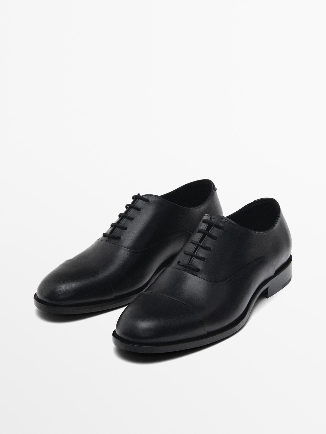 Oxford shoes — BLACK