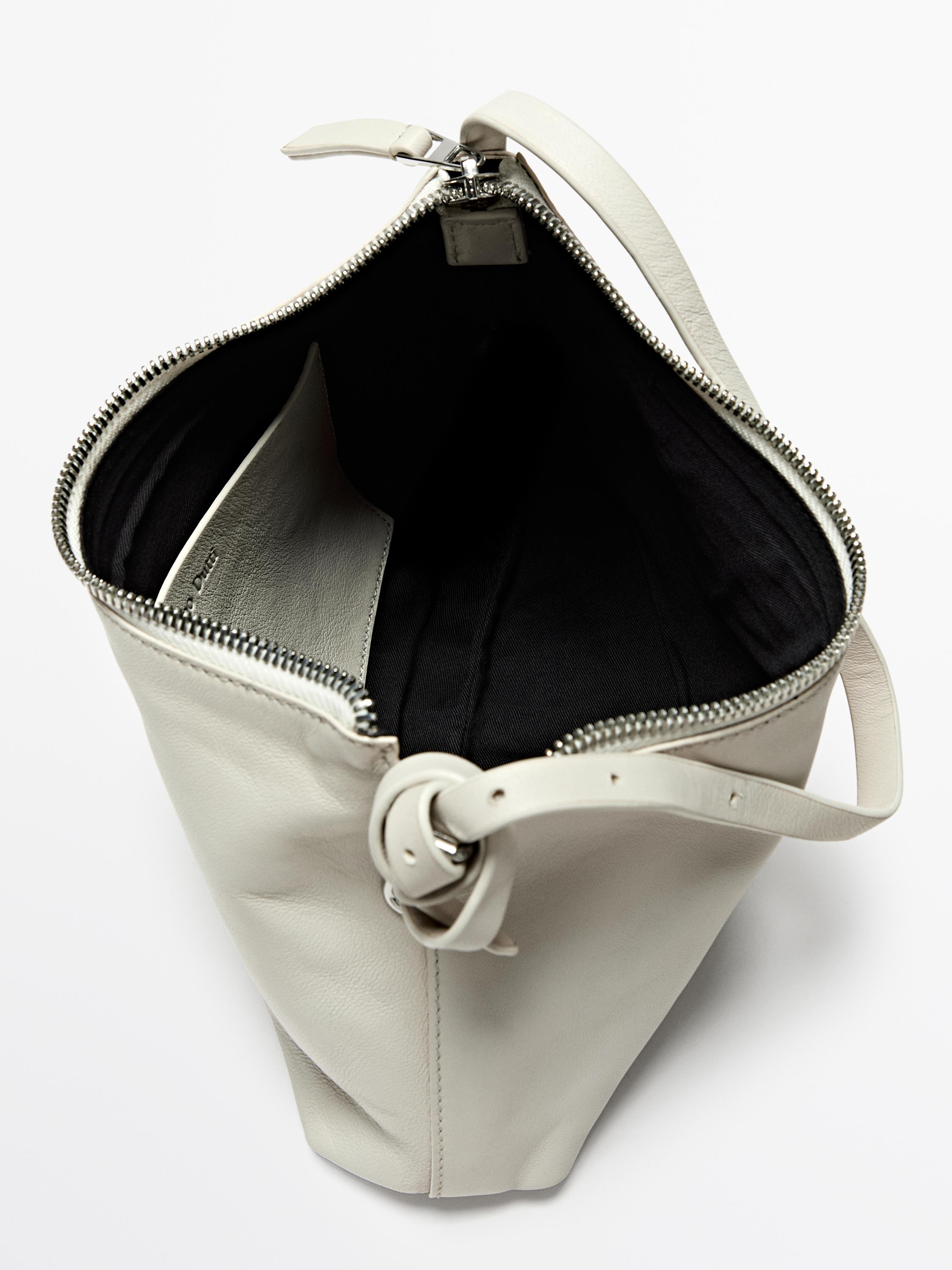 Small nappa leather bag