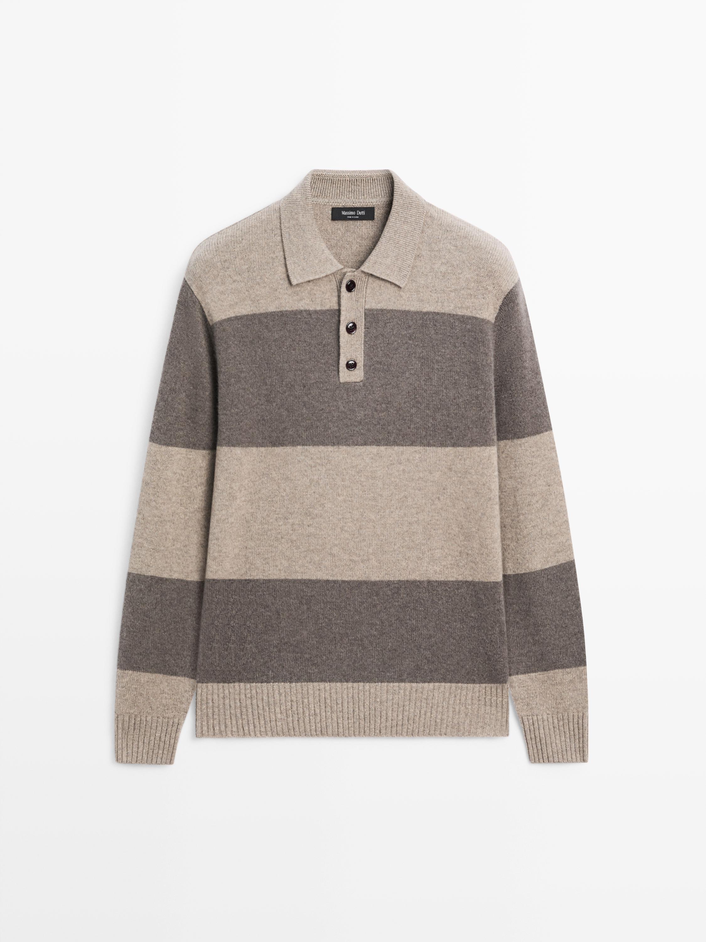 Jersey polo punto rayas