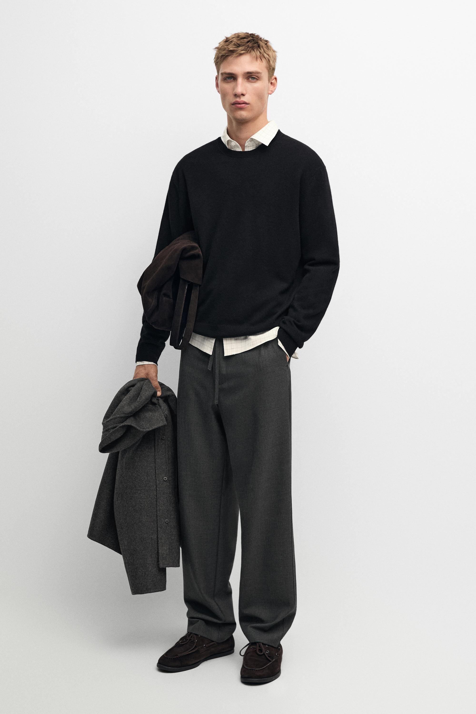 100% Cool Wool Pants — GREY