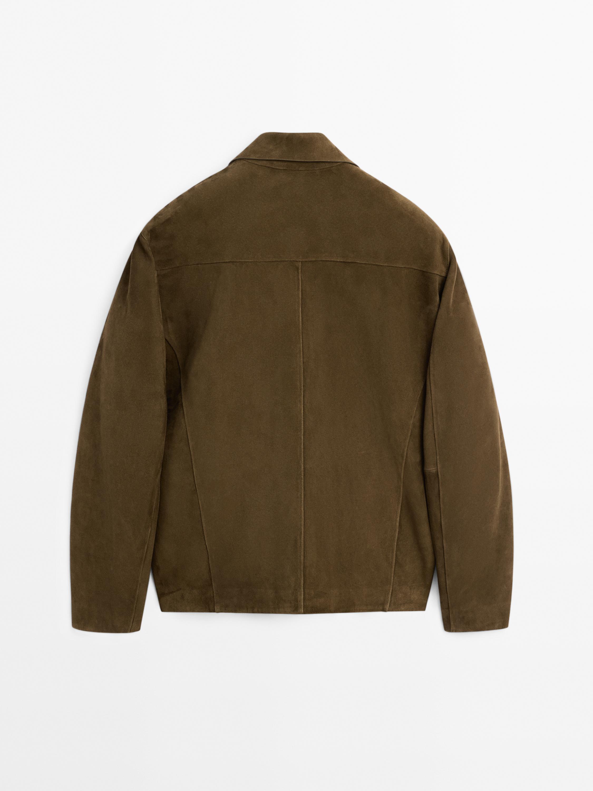 Lightweight short suede leather jacket - Limited Edition