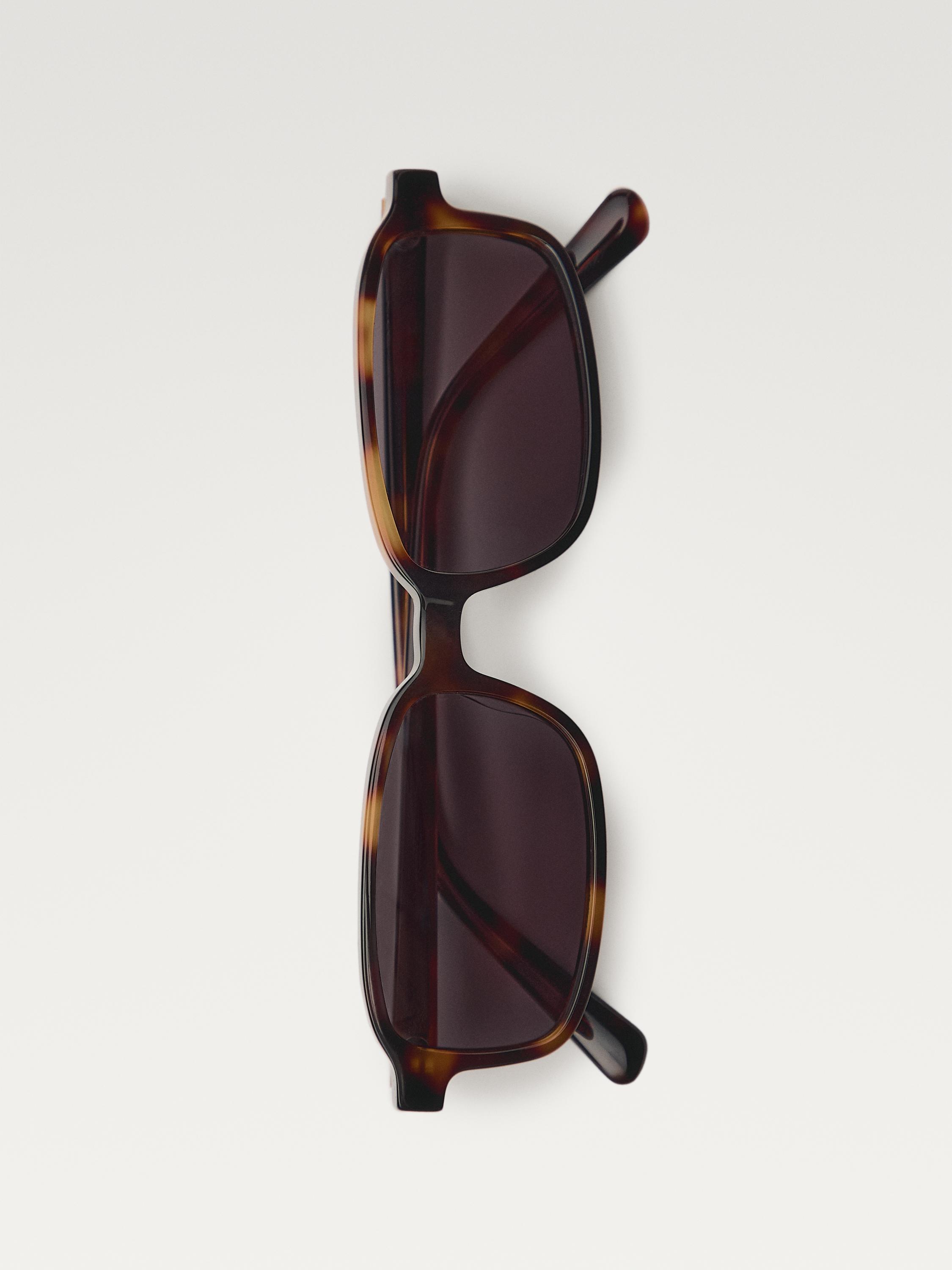 Small rectangular sunglasses