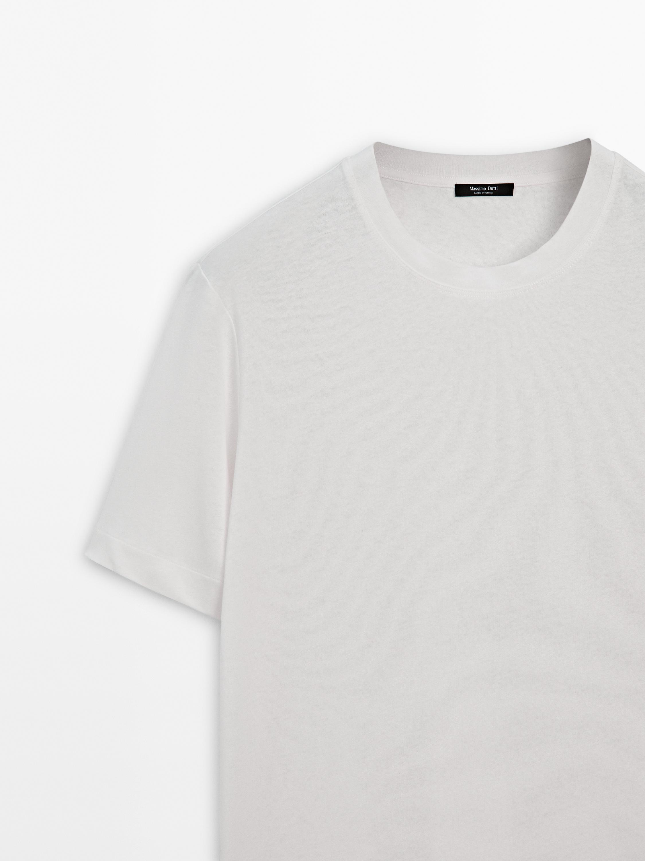 Camiseta ligera mezcla lino