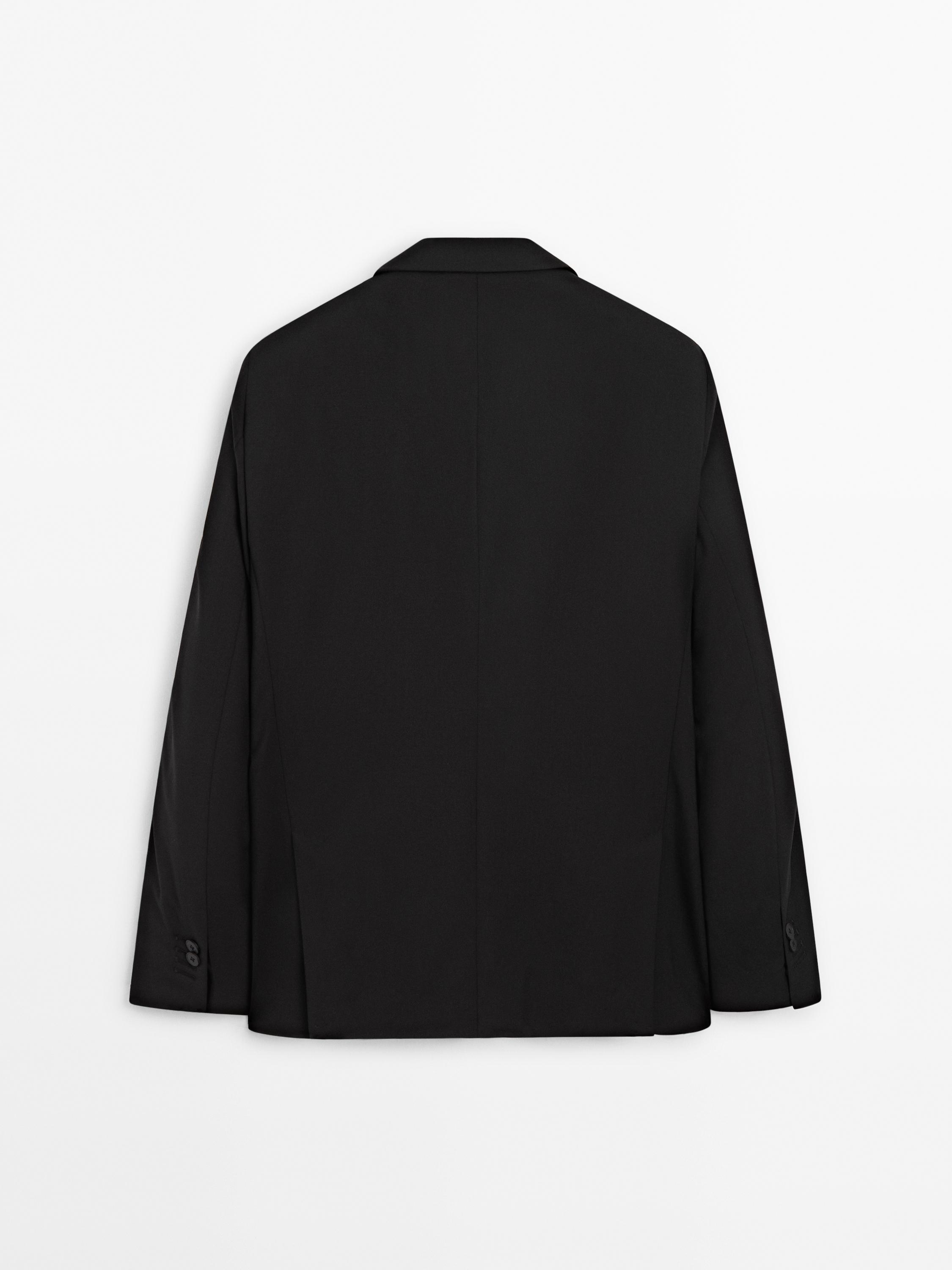 100% wool suit blazer