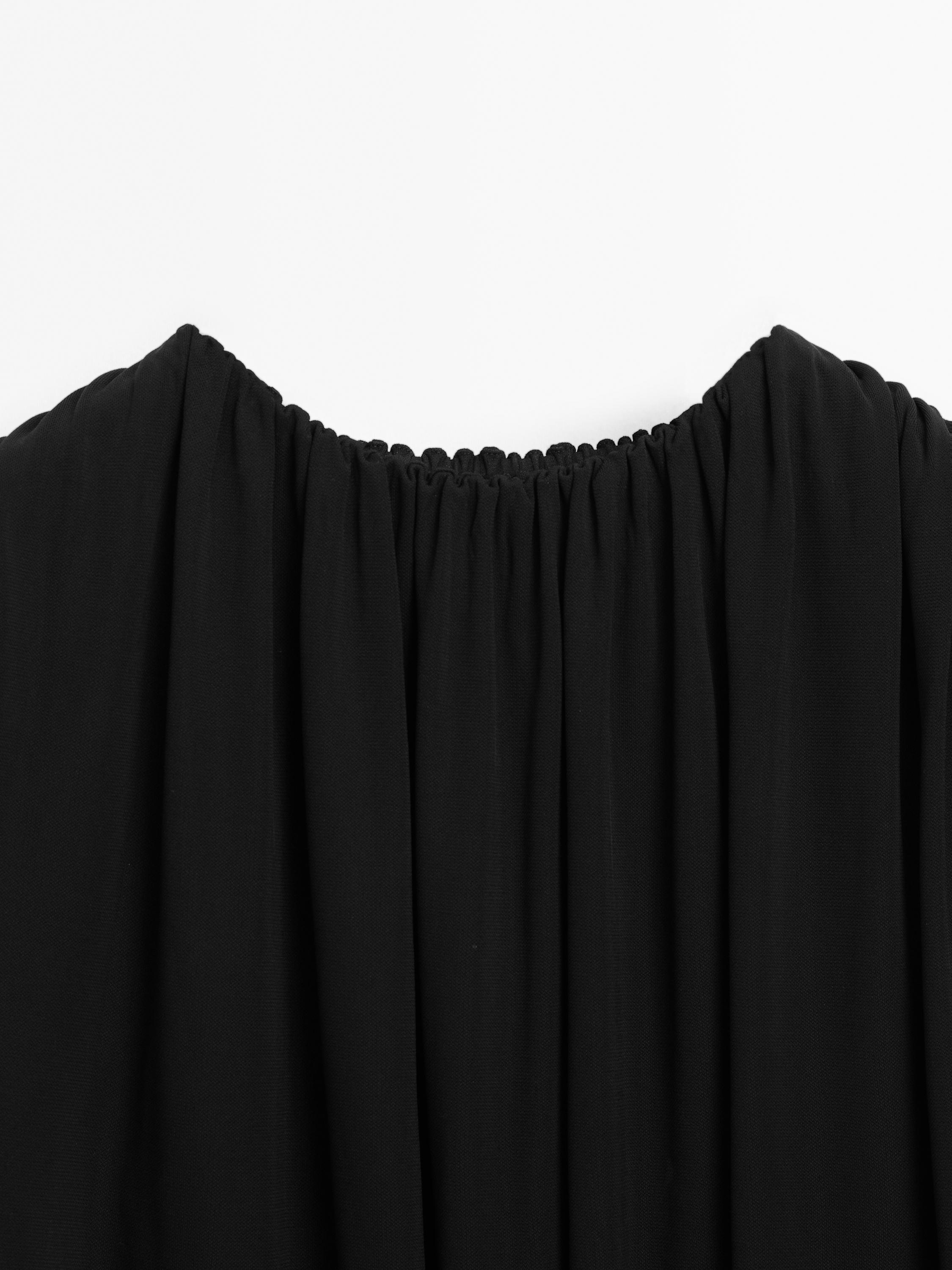 Balloon-effect sleeveless top - Studio