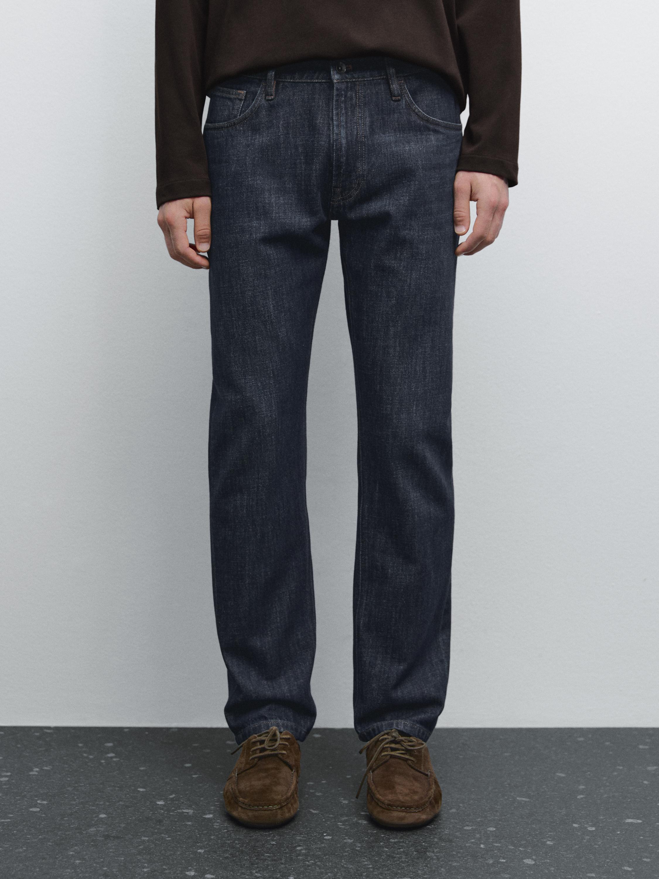 Tapered fit jeans