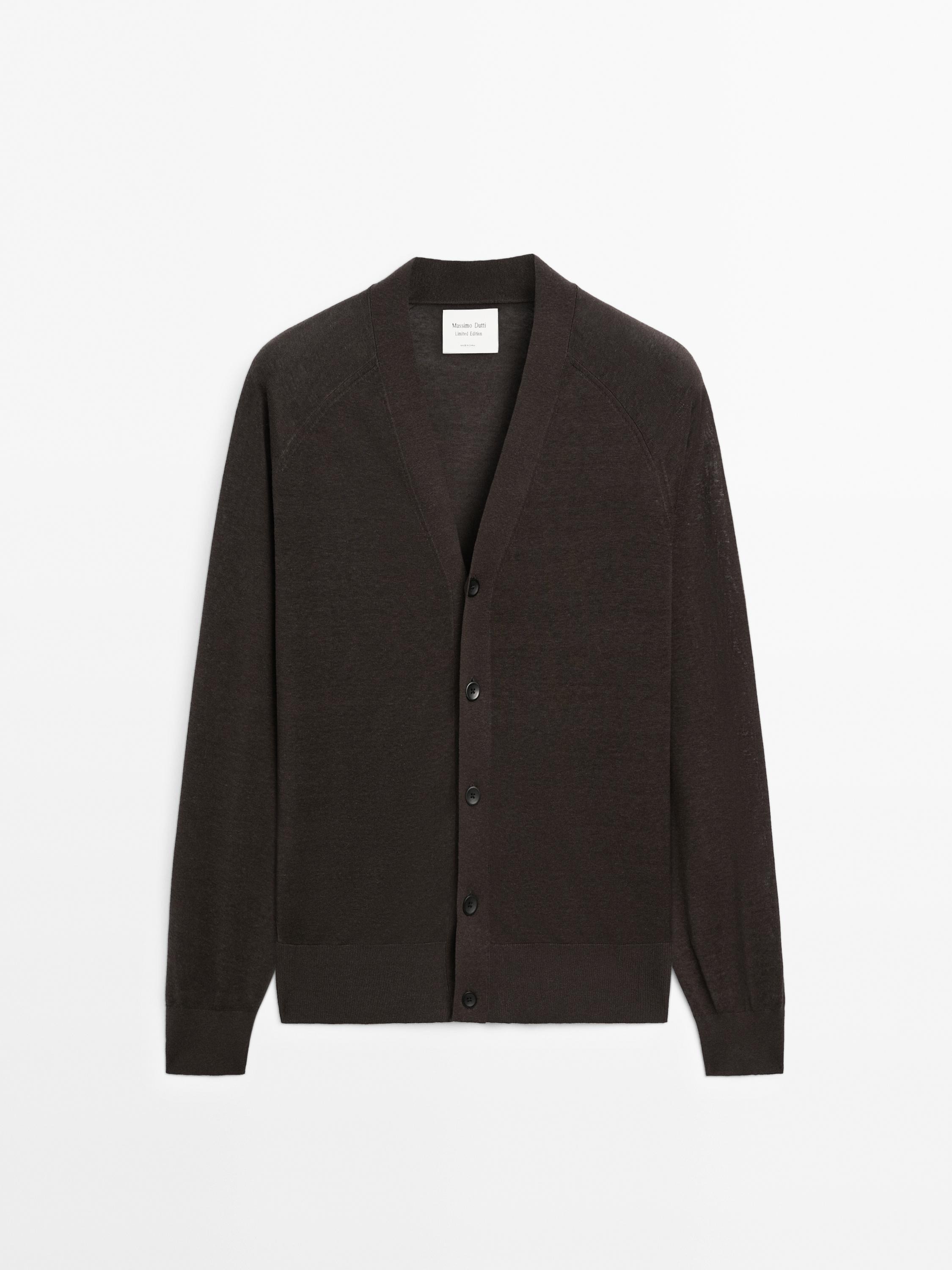 Mulberry silk blend knit cardigan - Limited Edition