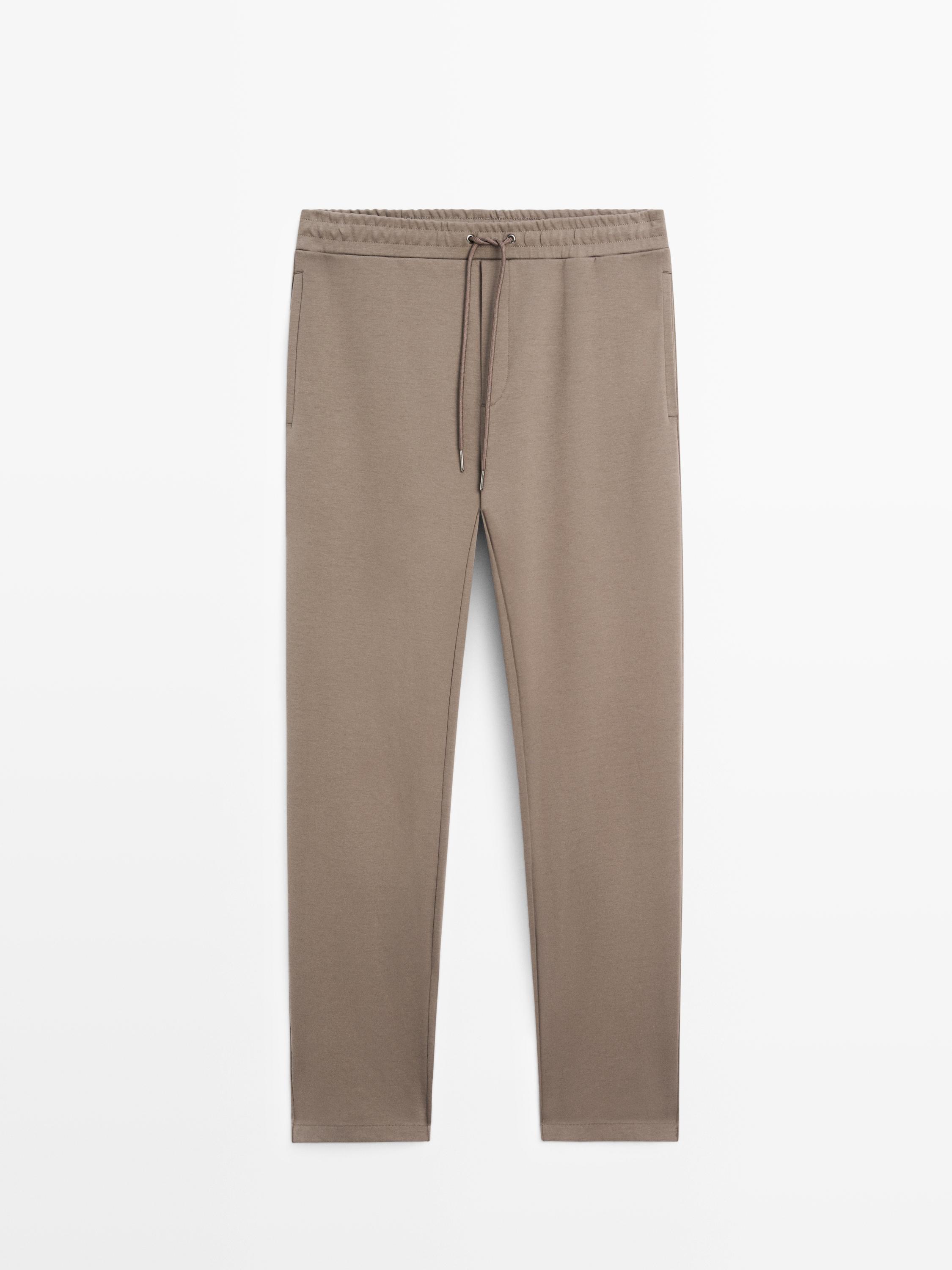 Cotton blend joggers