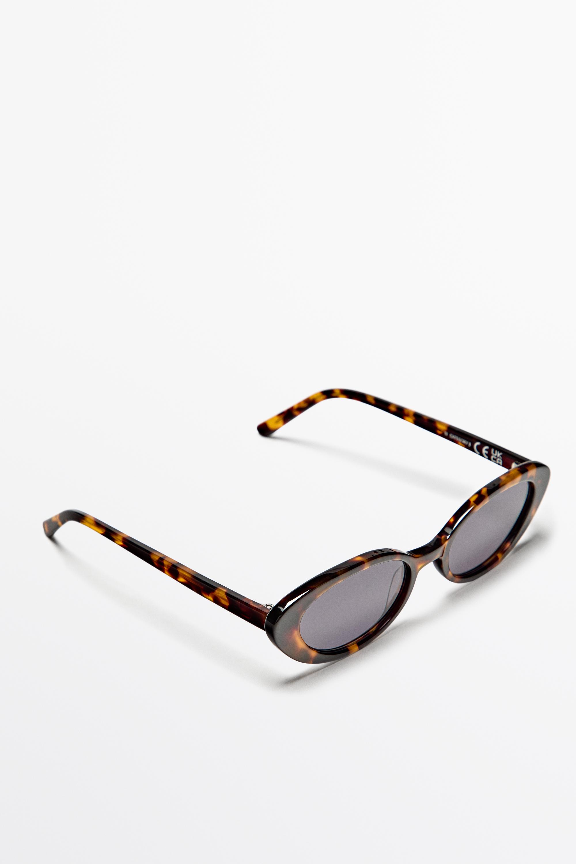 Tortoiseshell sunglasses — BROWN