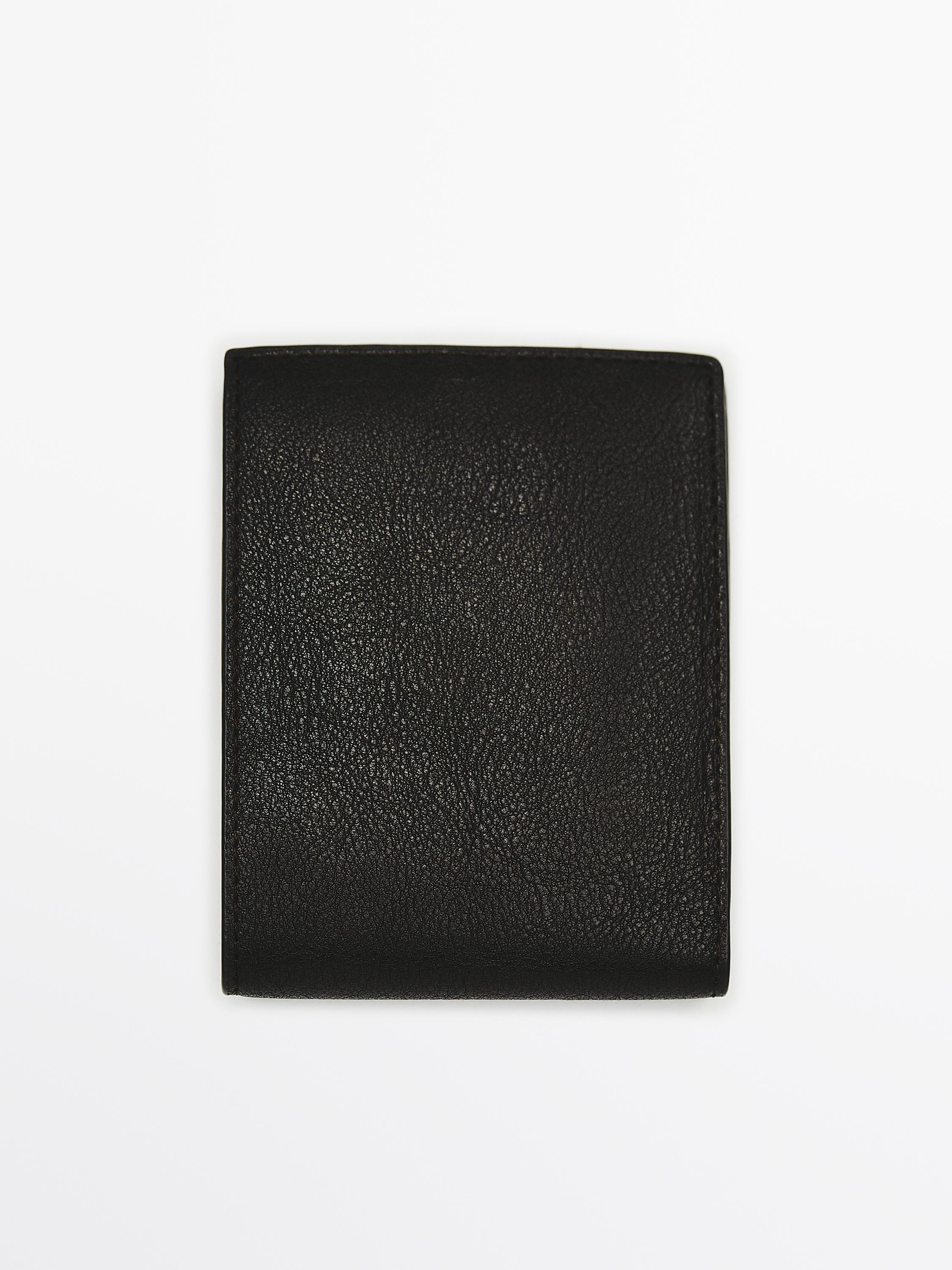 Nappa leather landscape wallet