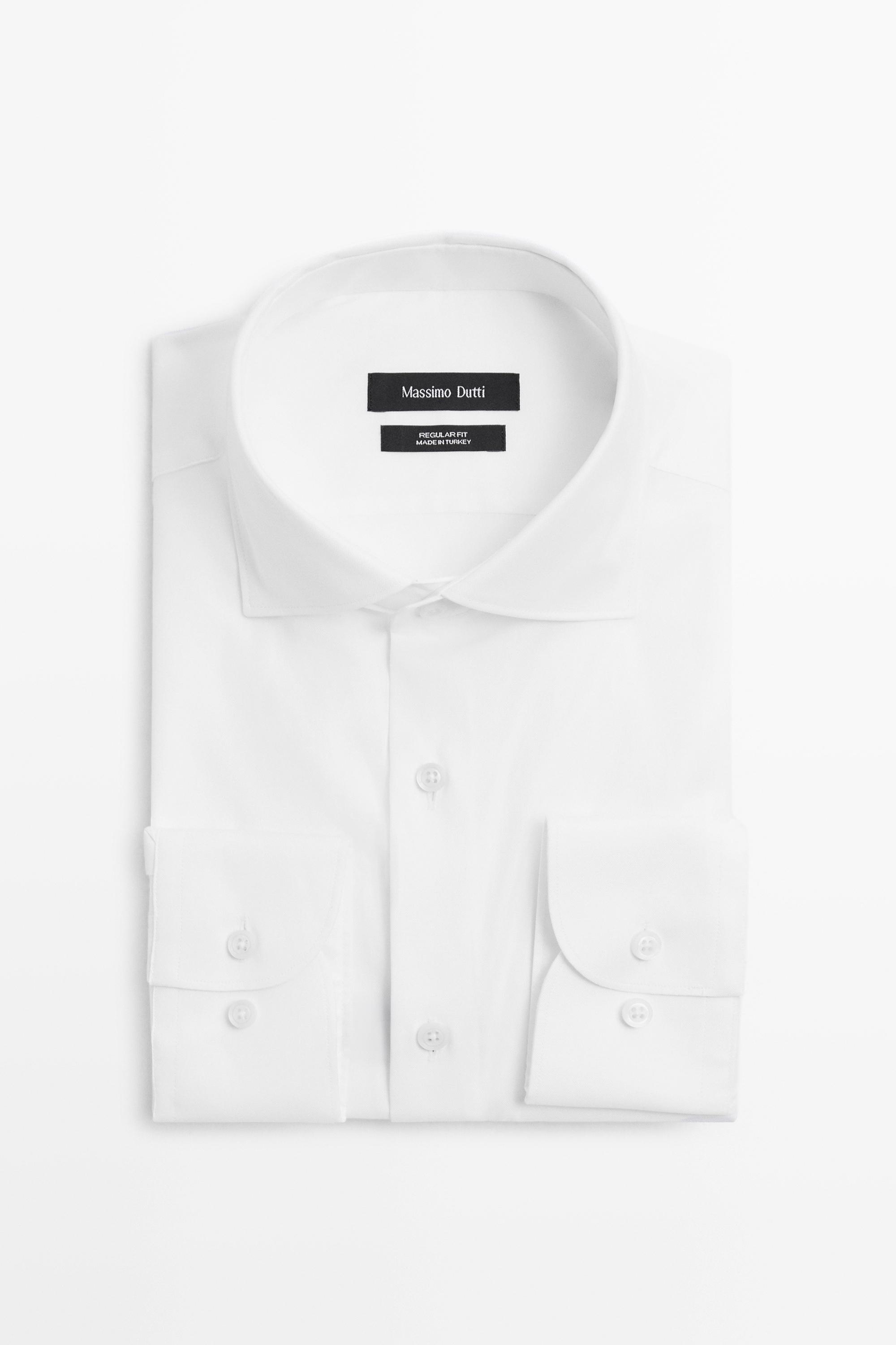 100% cotton regular fit shirt