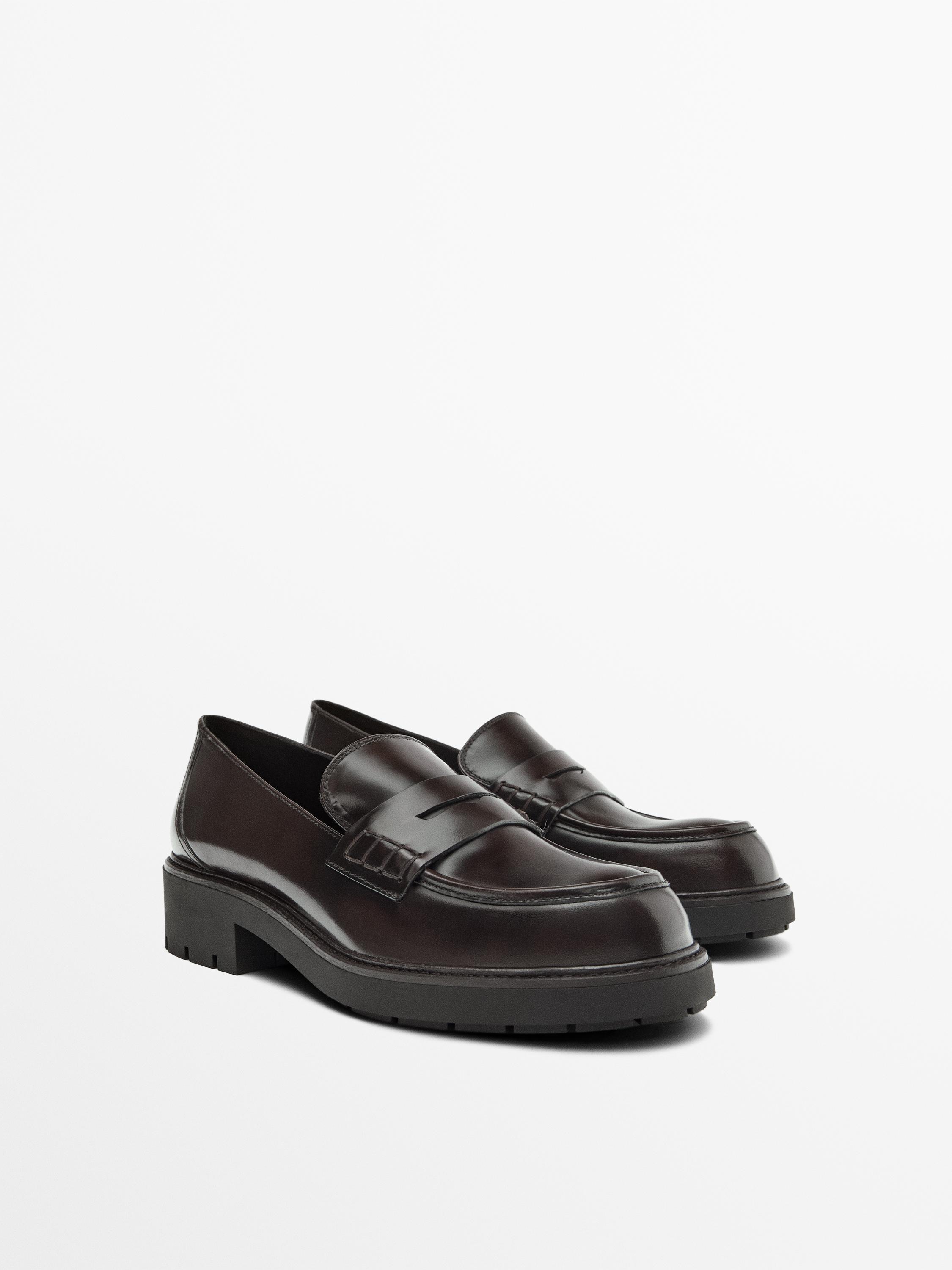 Mocassins masque et semelle crantée