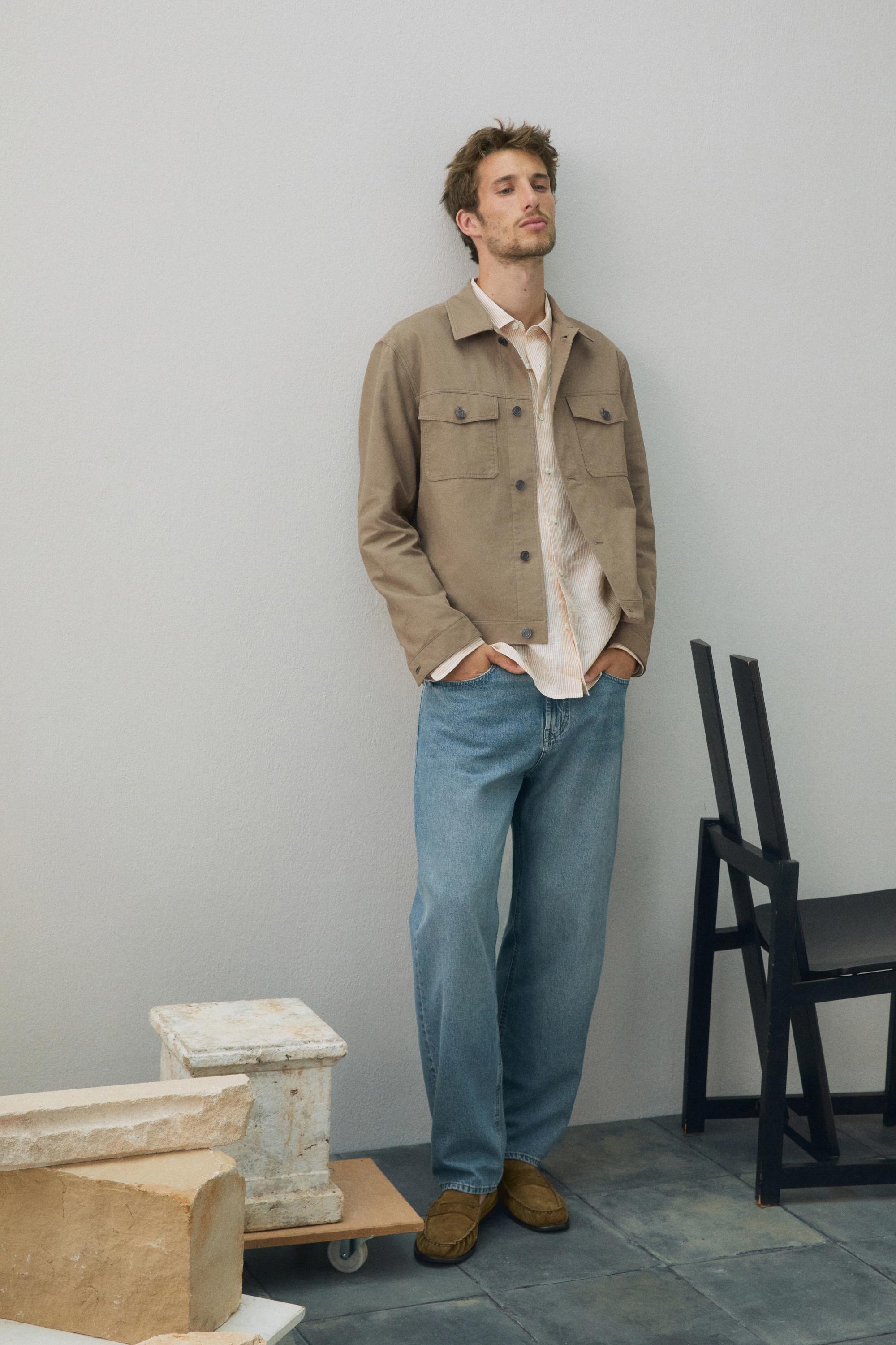 Double pocket trucker jacket — OCHRE