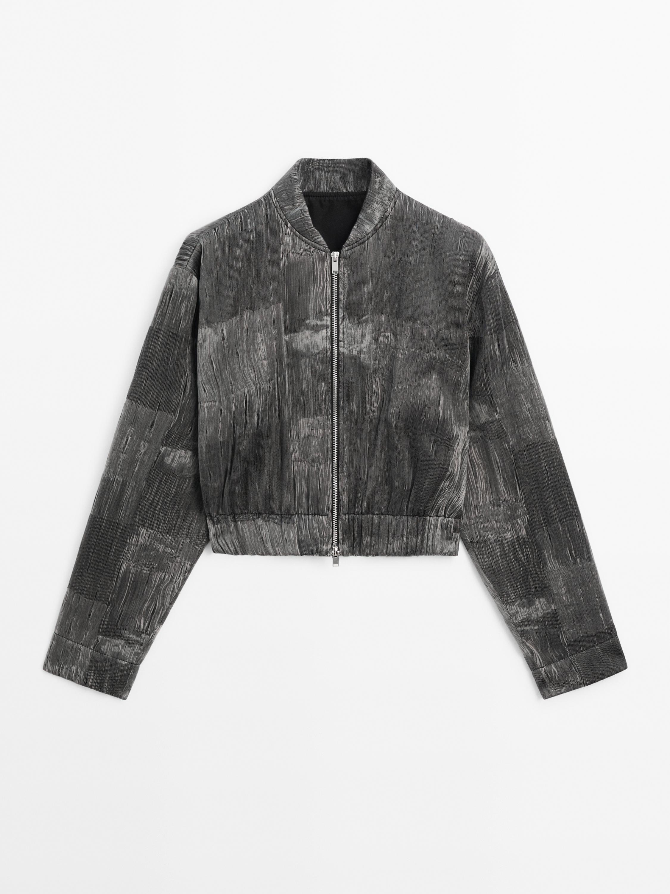 Veste bomber jacquard - Limited Edition