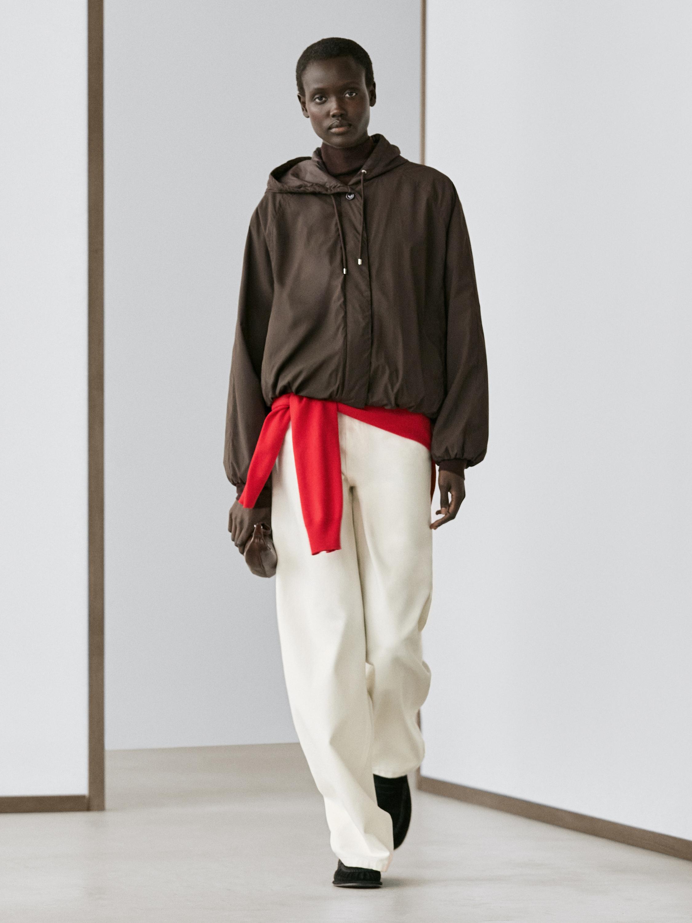 High neck puffer jacket