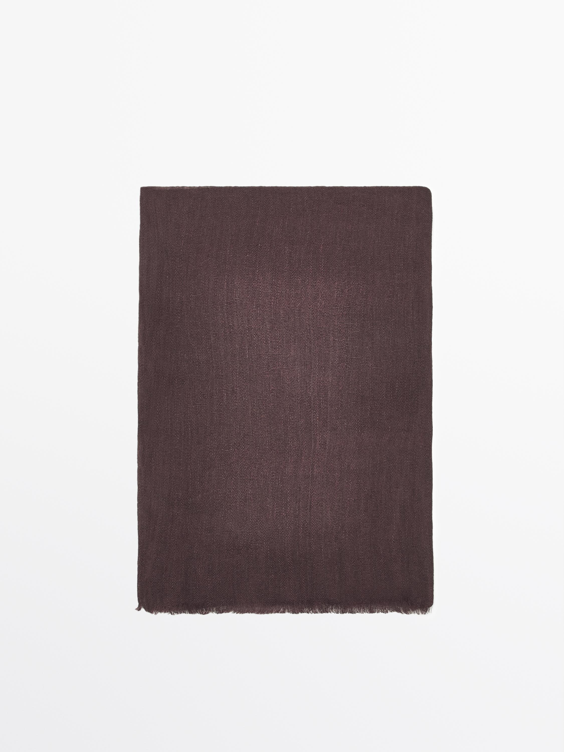 100% linen scarf