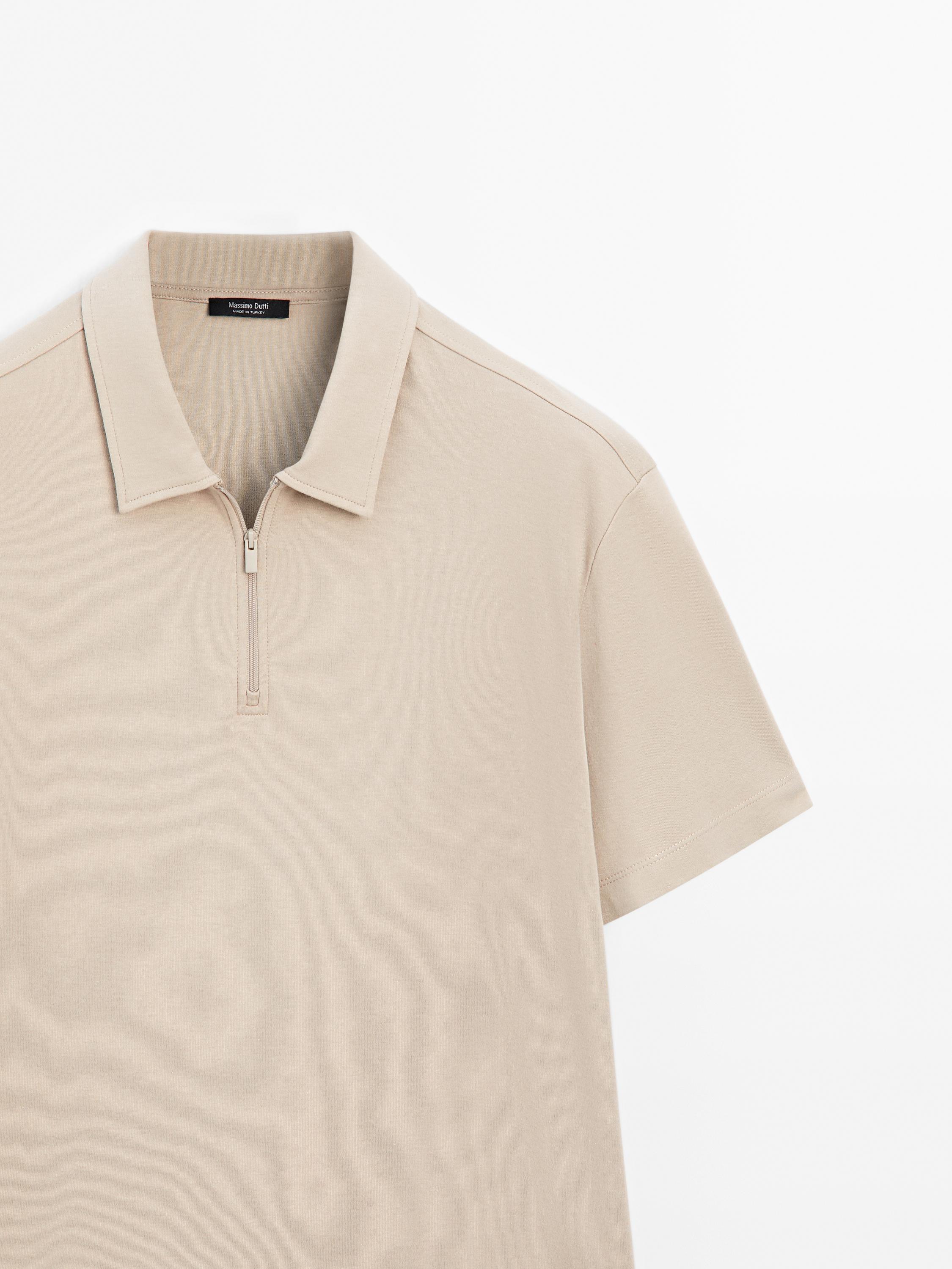 100% cotton short sleeve polo shirt