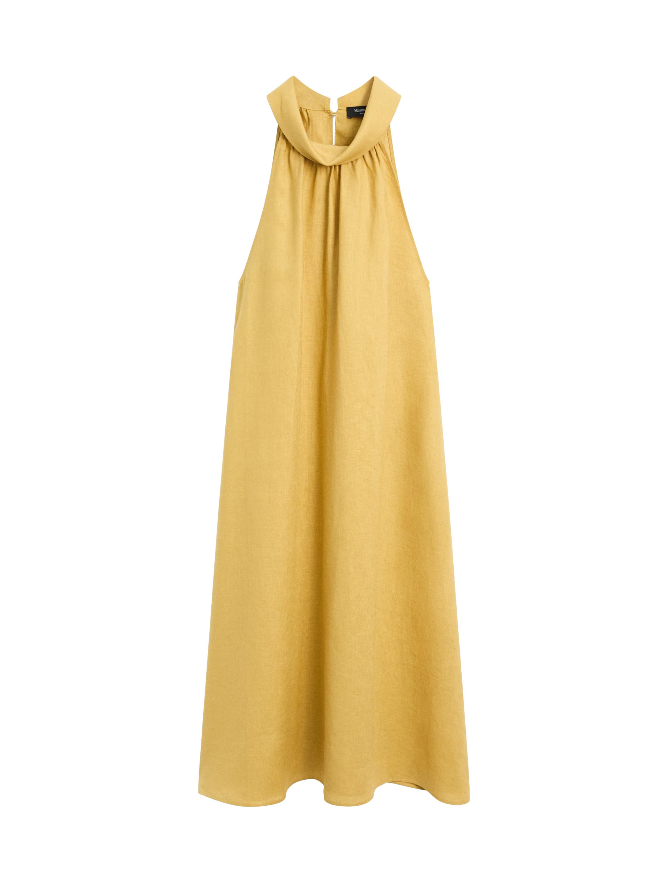 alba linen maxi dress Bellez Linen Maxi Dress White main image 0
