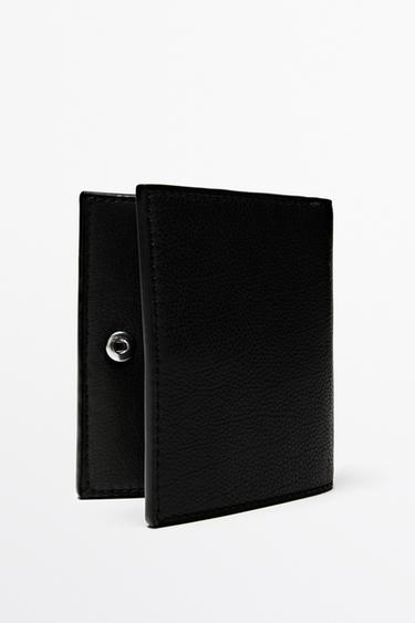 Nappa leather wallet — BLACK 2