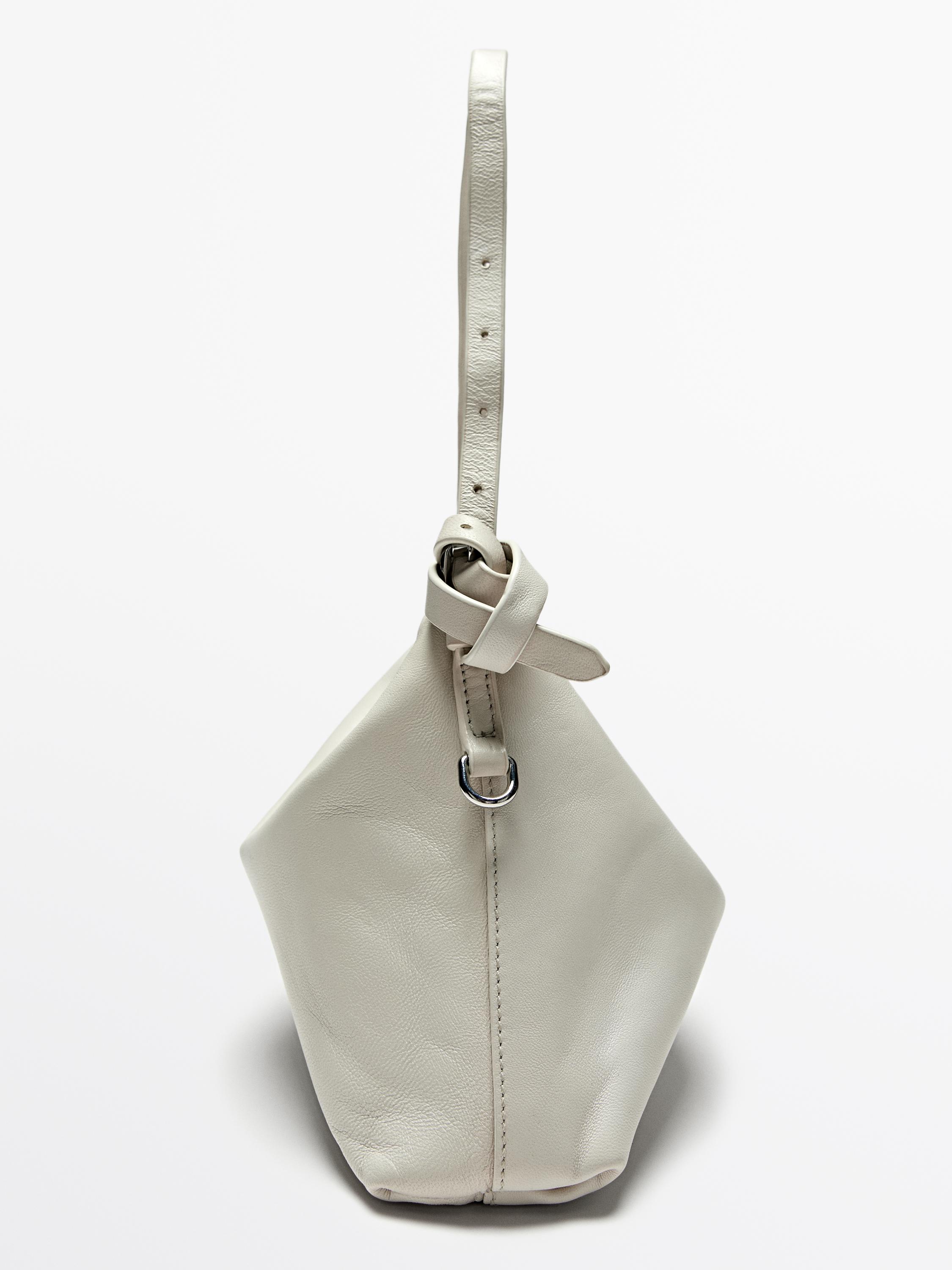 Small nappa leather bag