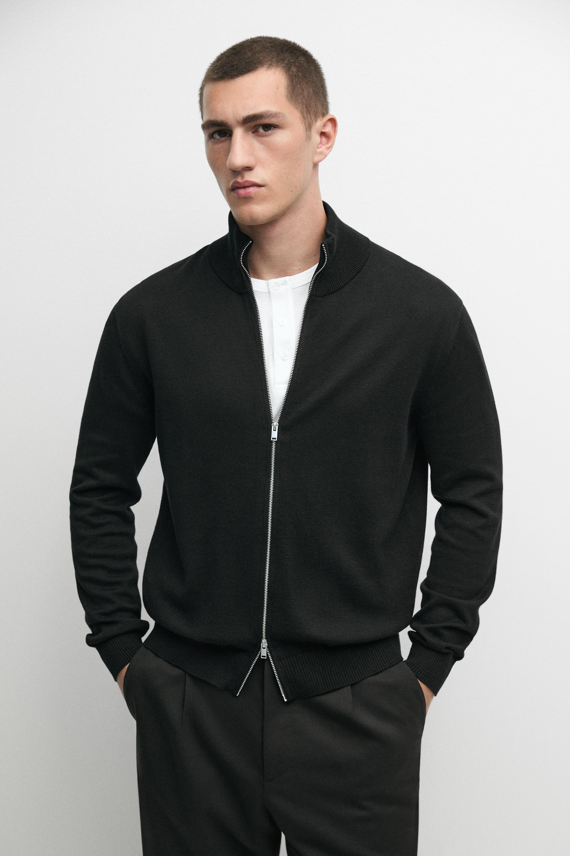 100% cotton knit cardigan